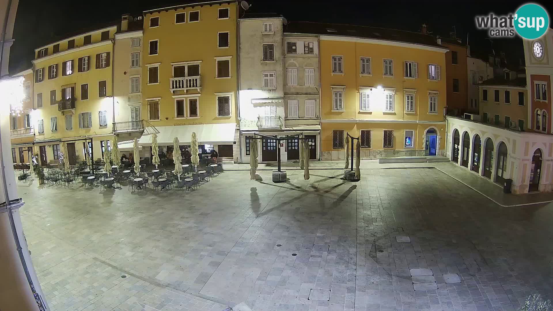Webcam Rovinj Center – Plaza Principal
