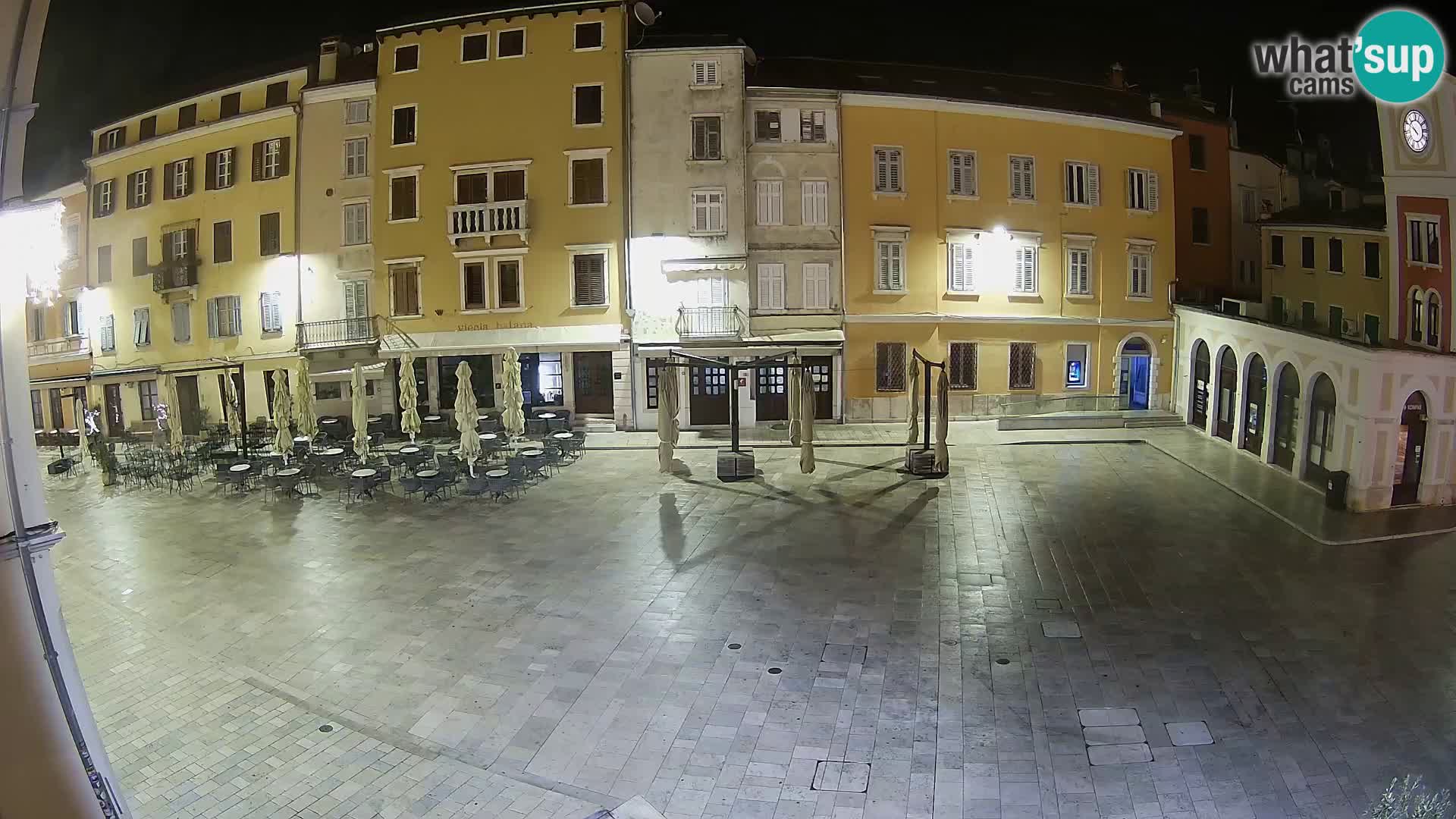 Webcam Rovinj Center – Plaza Principal