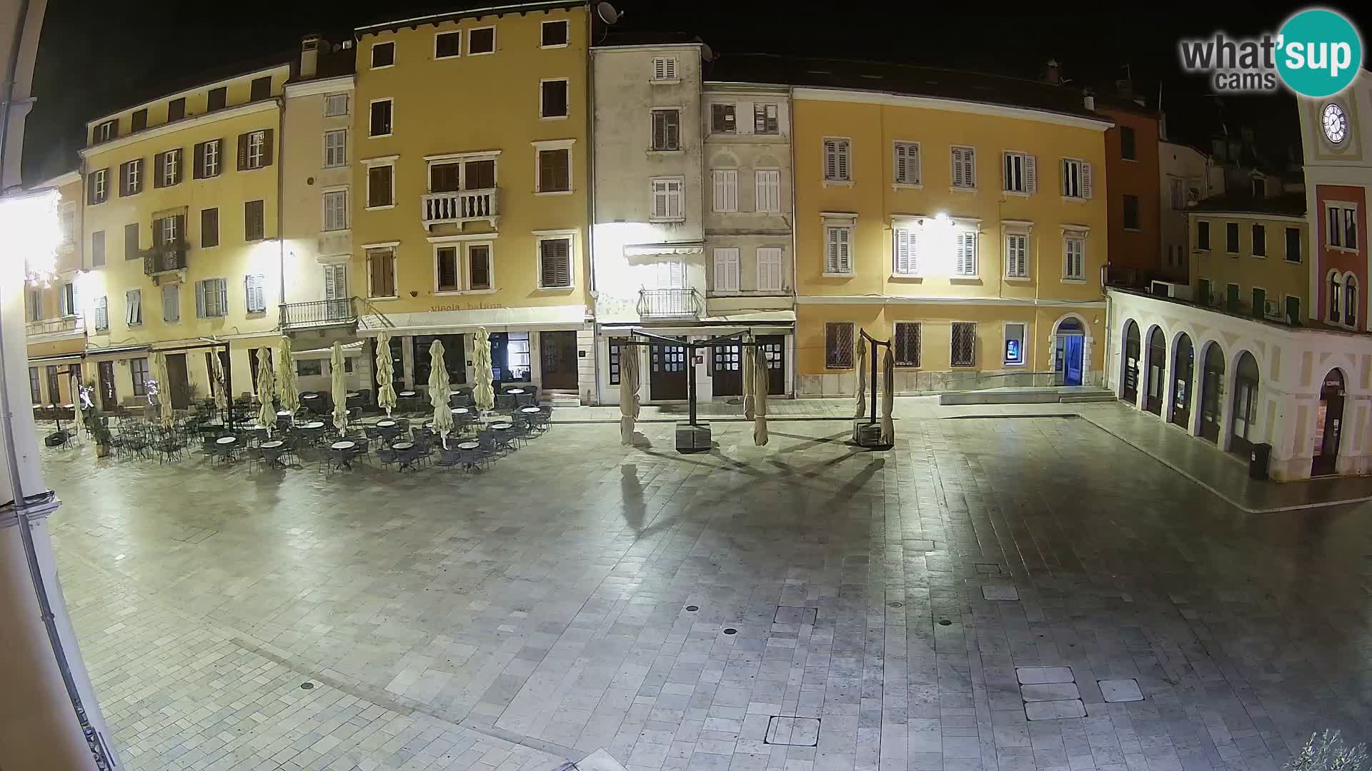 Webcam Rovinj Center – Plaza Principal