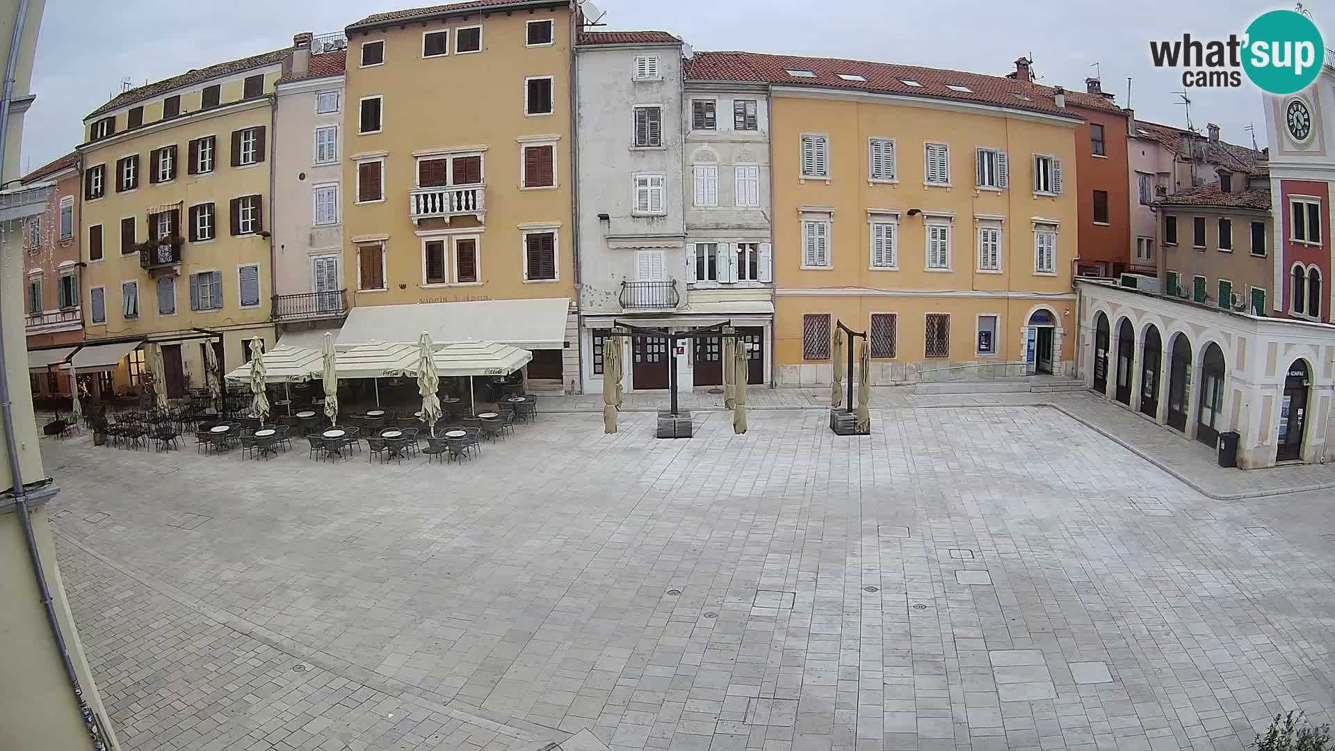Webcam Rovigno Centro – Piazza Centrale
