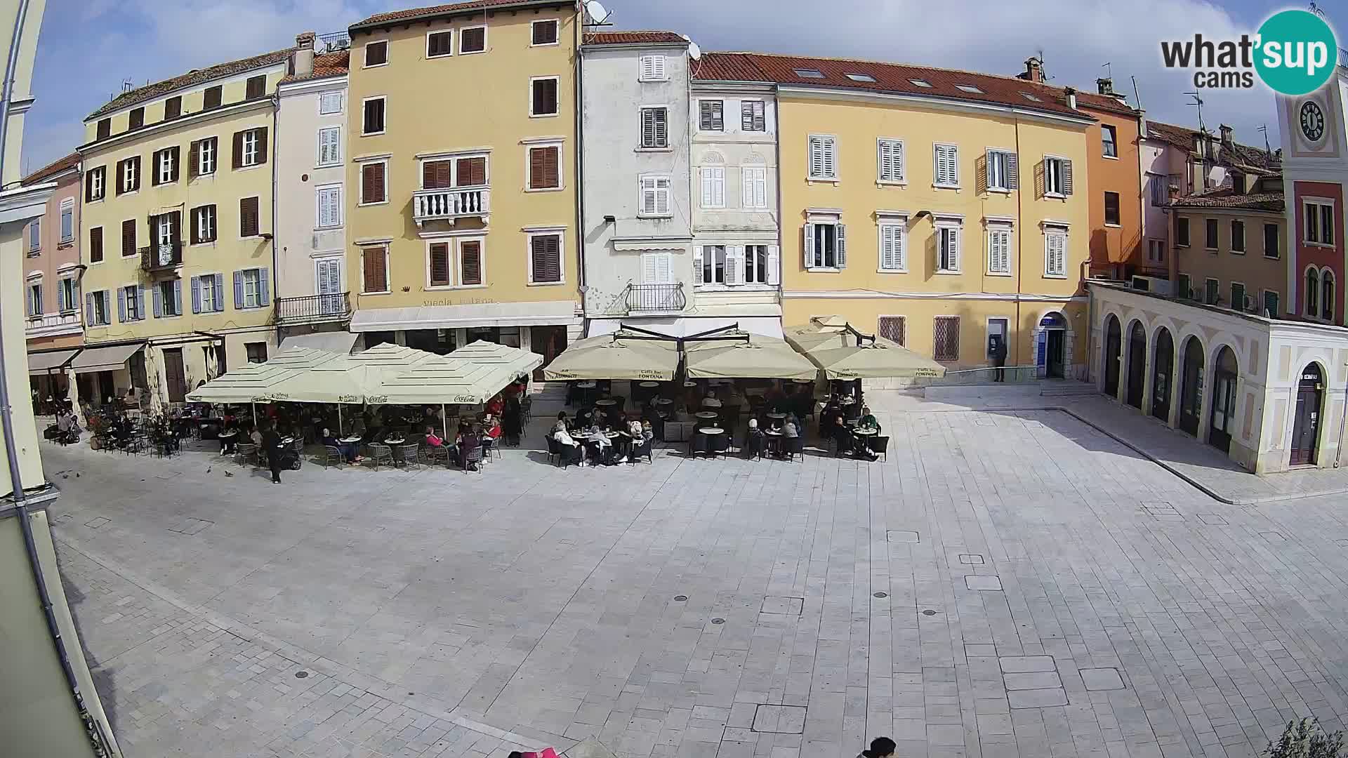 Spletna kamera Rovinj Center – Glavni trg