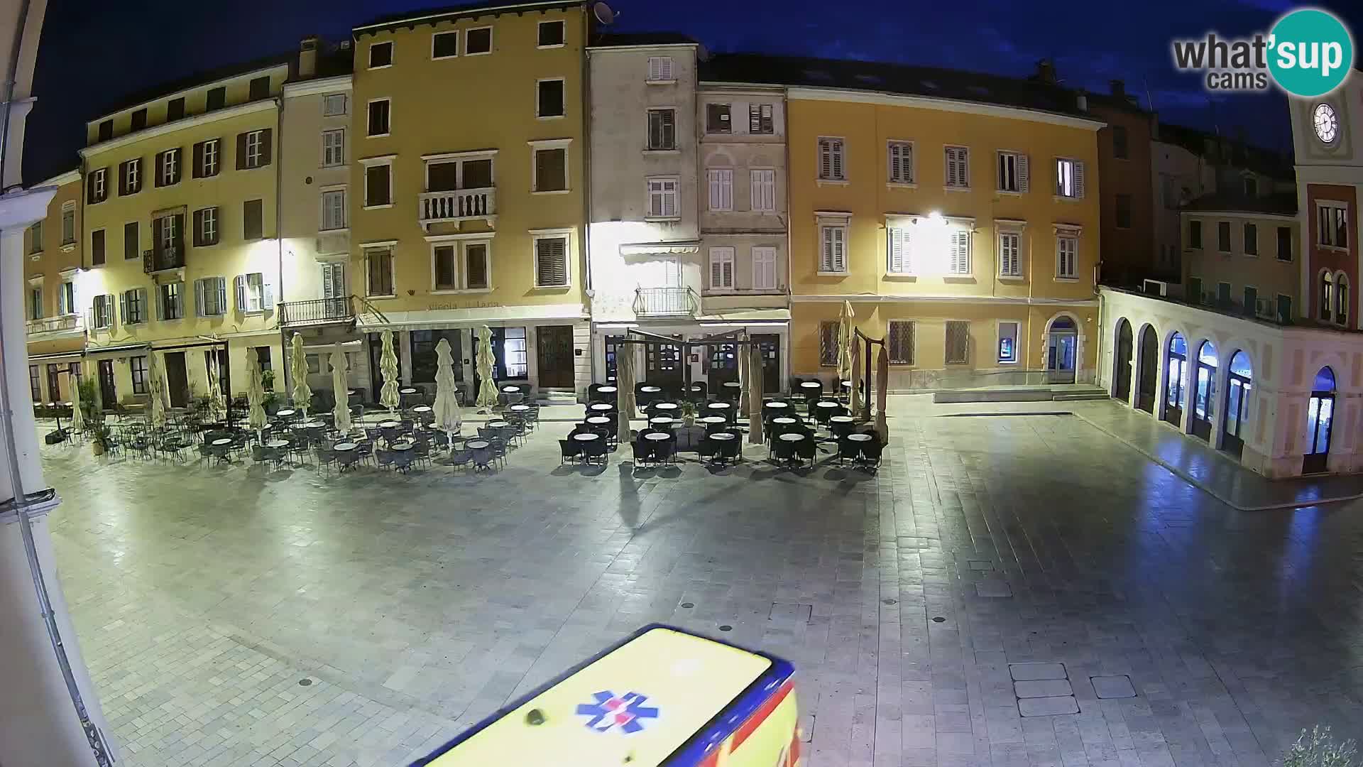Webcam Rovinj Zentrum – Hauptplatz in Echtzeit