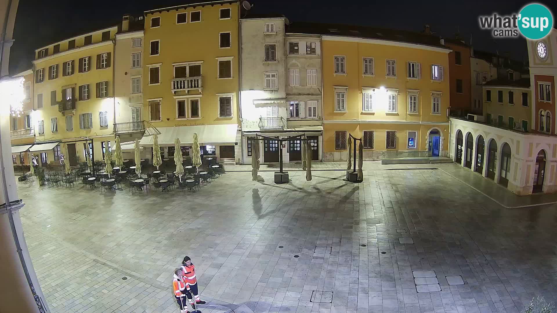 Webcam Rovinj Zentrum – Hauptplatz in Echtzeit