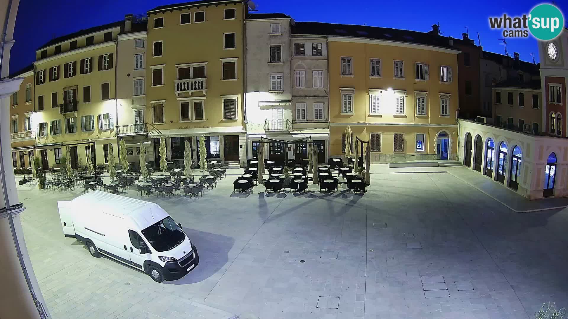 Webcam Rovinj Center – Plaza Principal