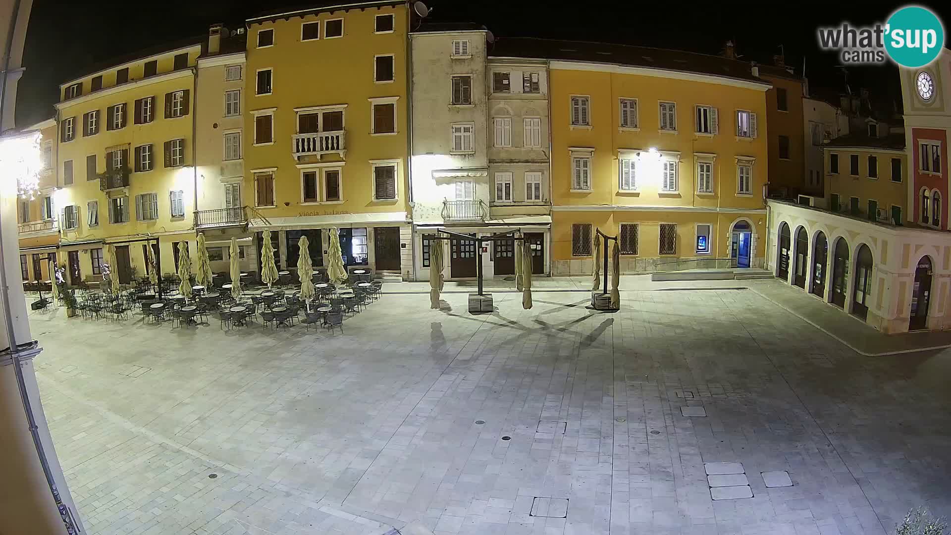 Webcam Rovinj Center – Plaza Principal