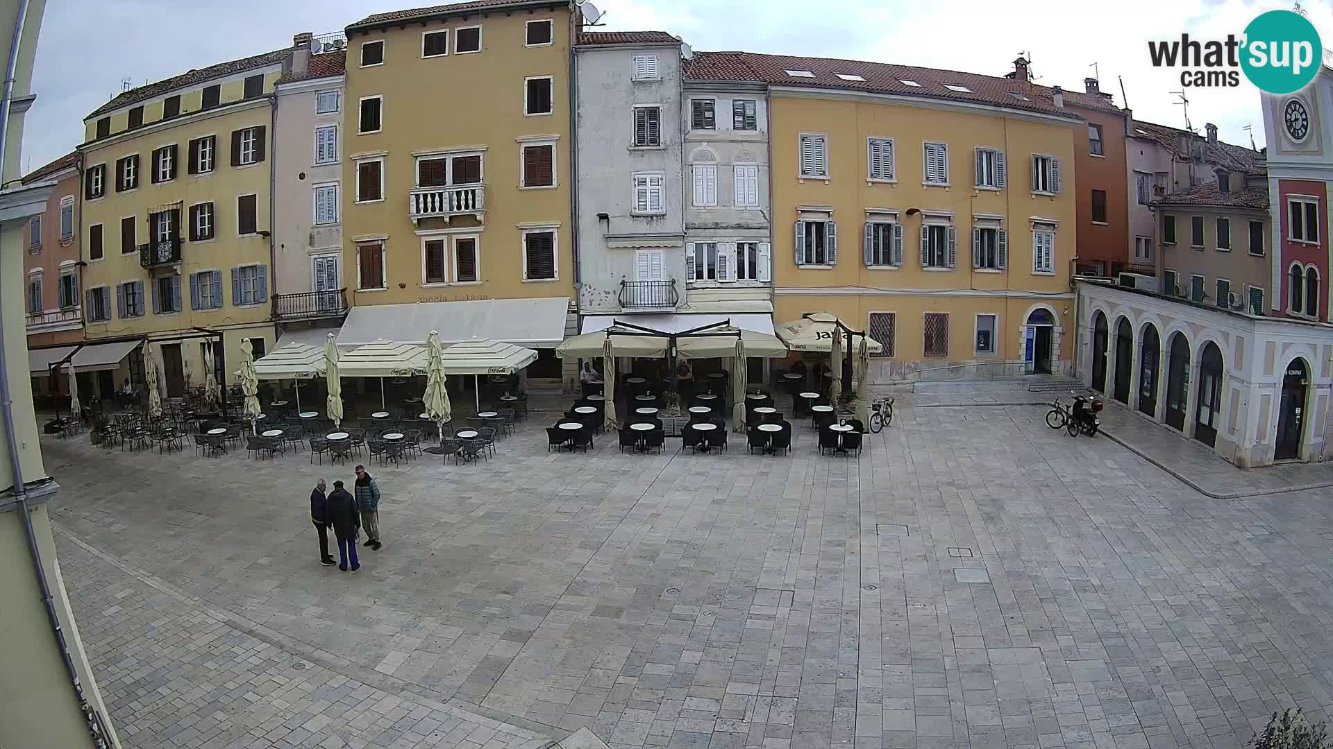 Webcam Rovinj Zentrum – Hauptplatz in Echtzeit
