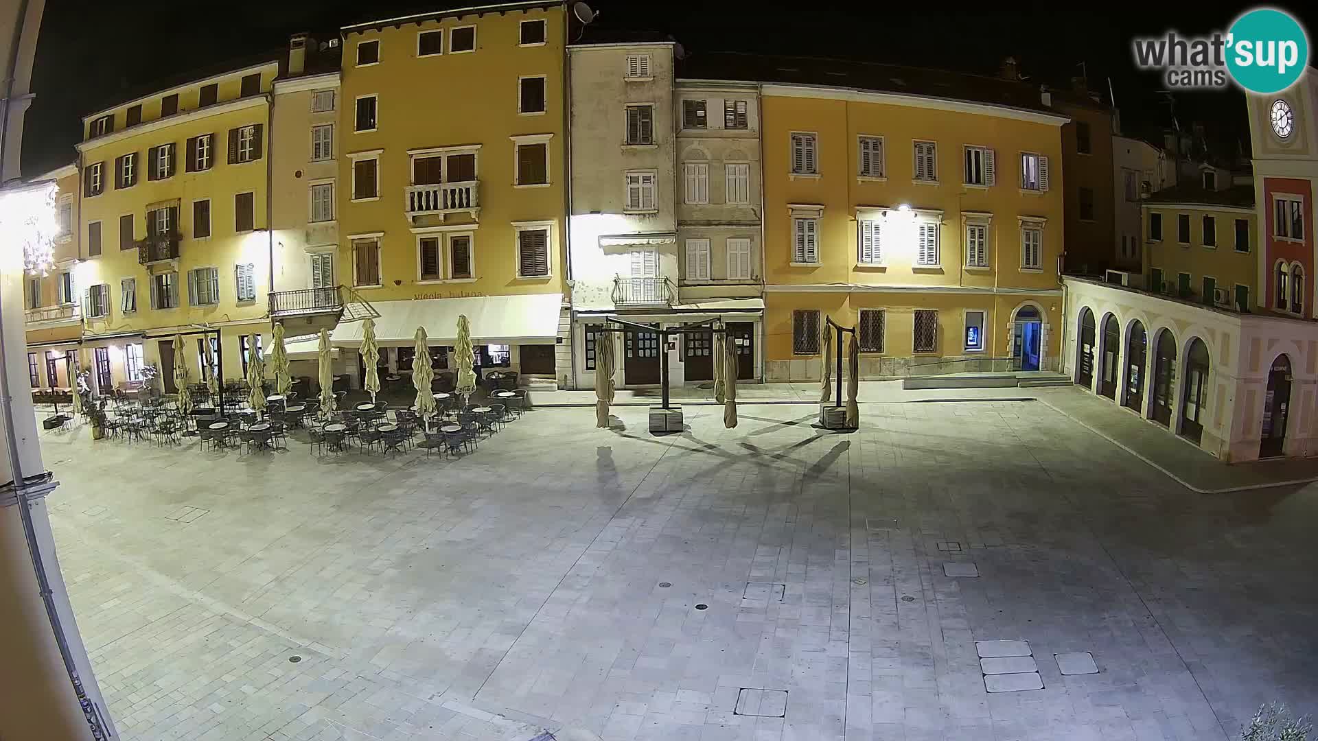 Webcam Rovinj Center – Plaza Principal