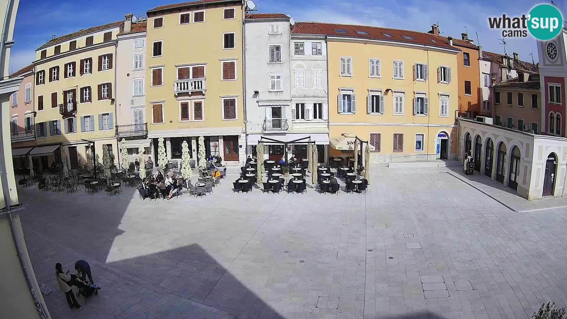 Spletna kamera Rovinj Center – Glavni trg