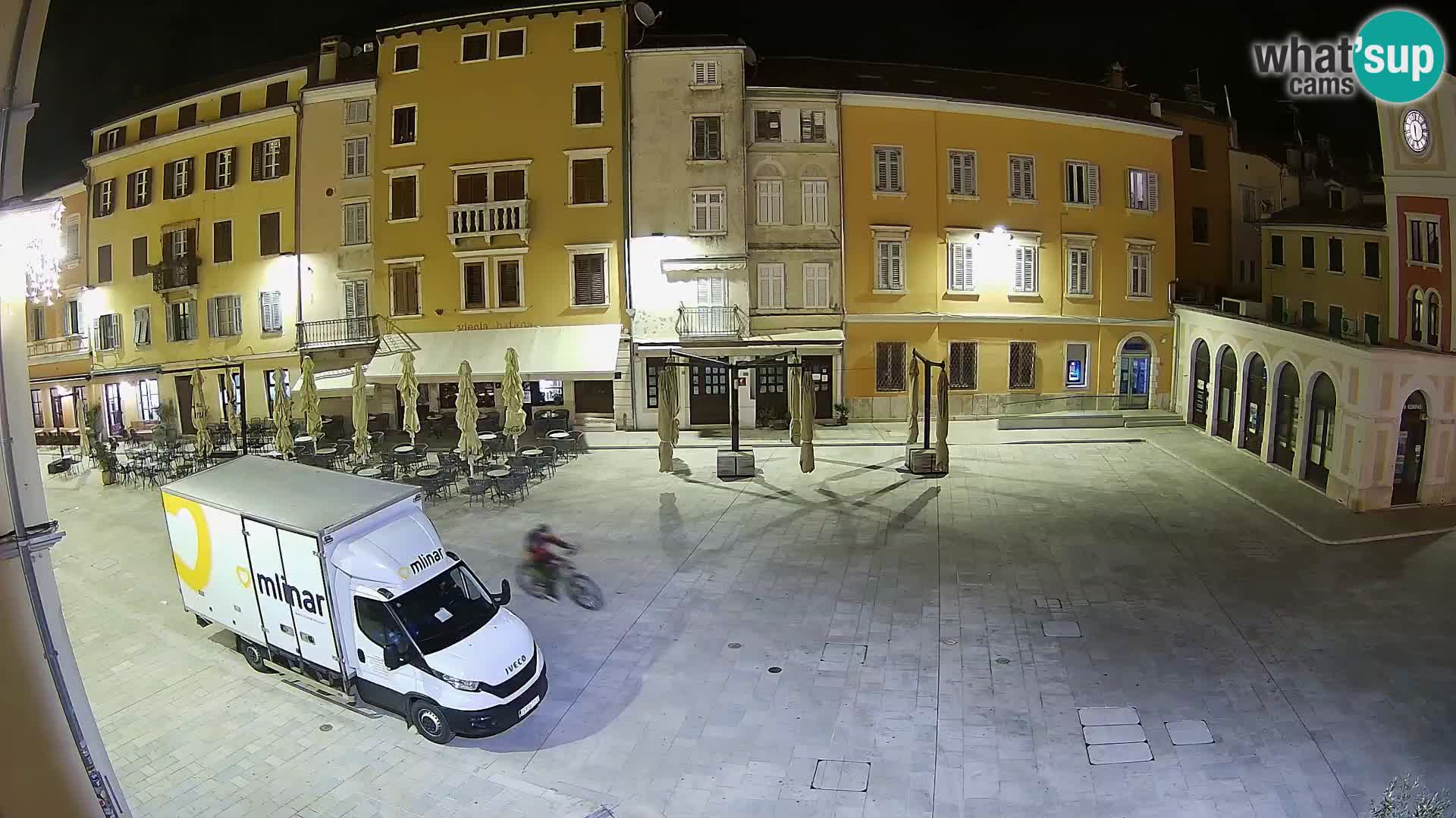 Webcam Rovinj Zentrum – Hauptplatz in Echtzeit