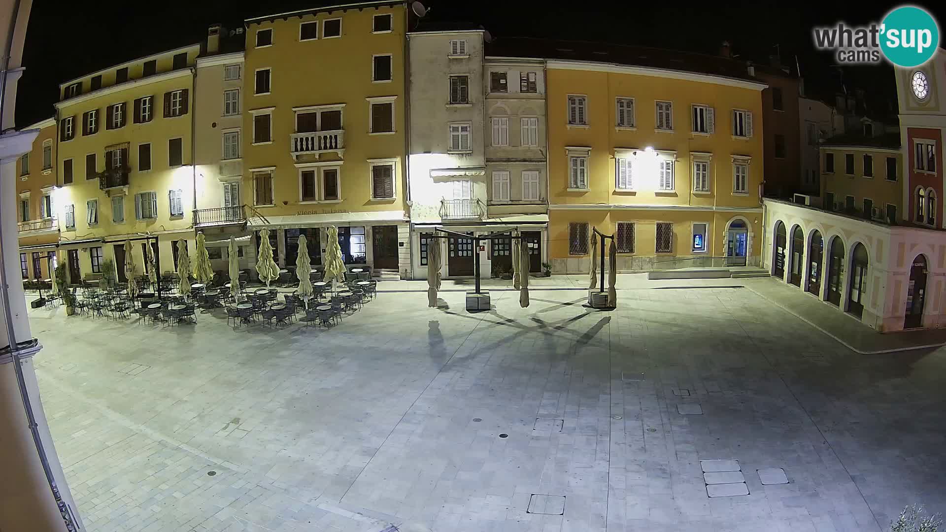 Webcam Rovinj Zentrum – Hauptplatz in Echtzeit