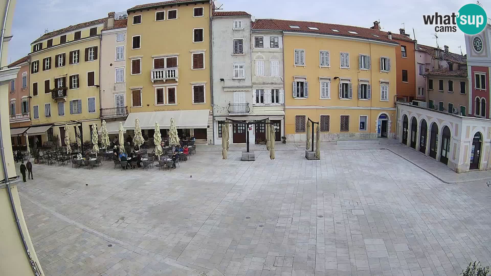 Webcam Rovinj Centre – Place Principale