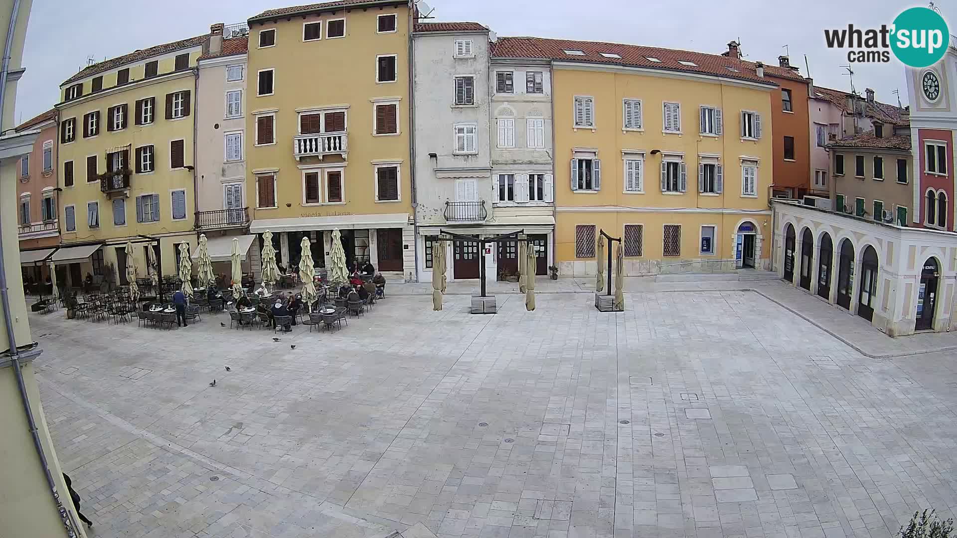Webcam Rovinj Centar – glavni trg