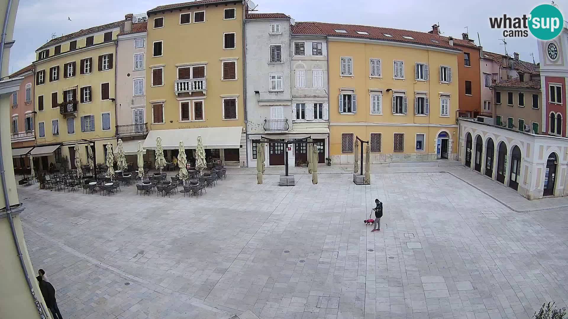 Webcam Rovinj Centar – glavni trg