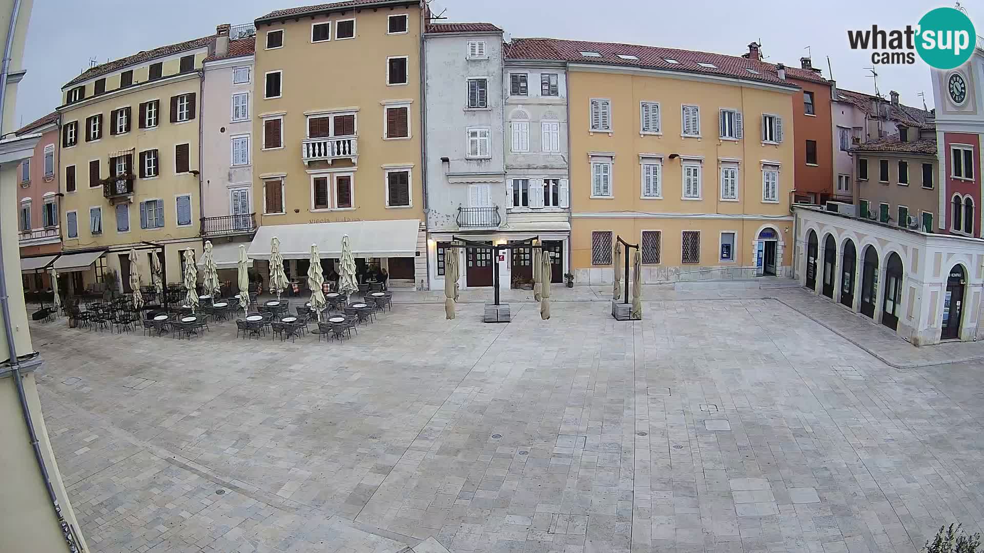 Webcam Rovinj Centar – glavni trg