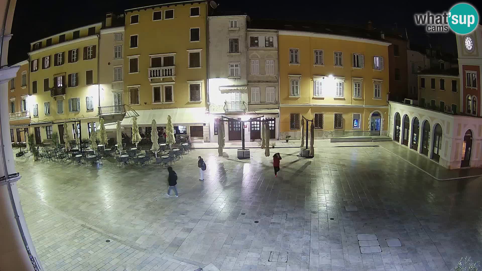 Webcam Rovinj Zentrum – Hauptplatz in Echtzeit