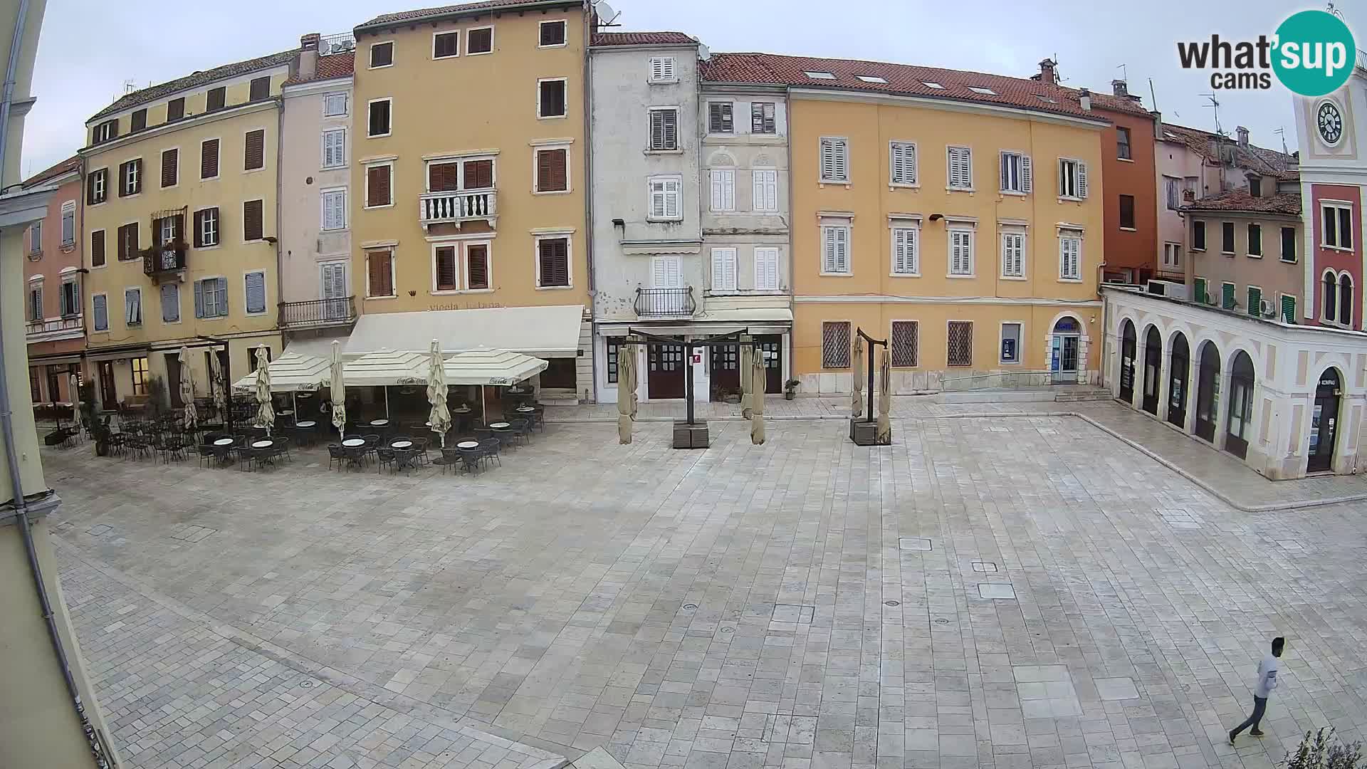 Webcam Rovinj Zentrum – Hauptplatz in Echtzeit