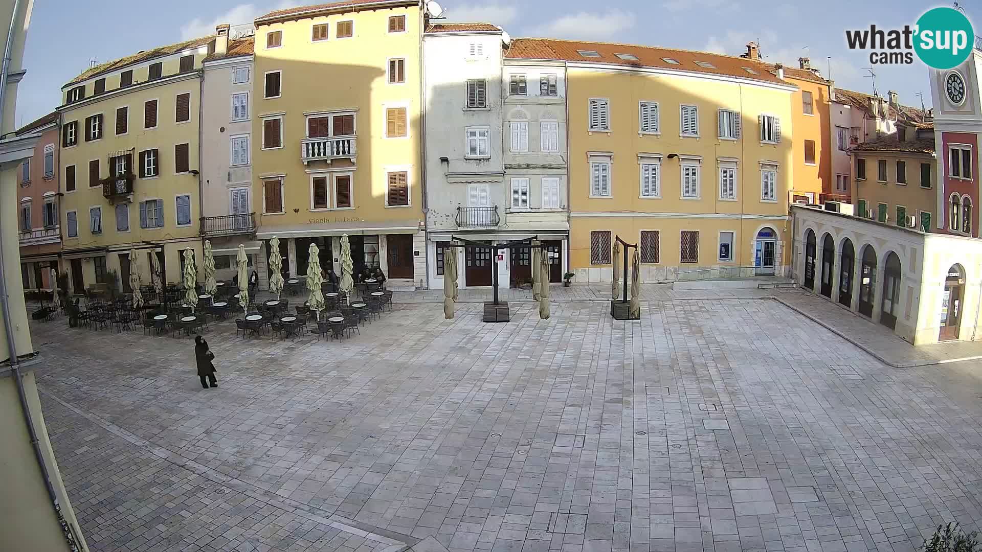 Webcam Rovinj Center – Plaza Principal