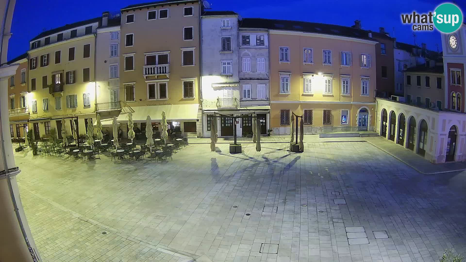 Webcam Rovinj Center – Plaza Principal
