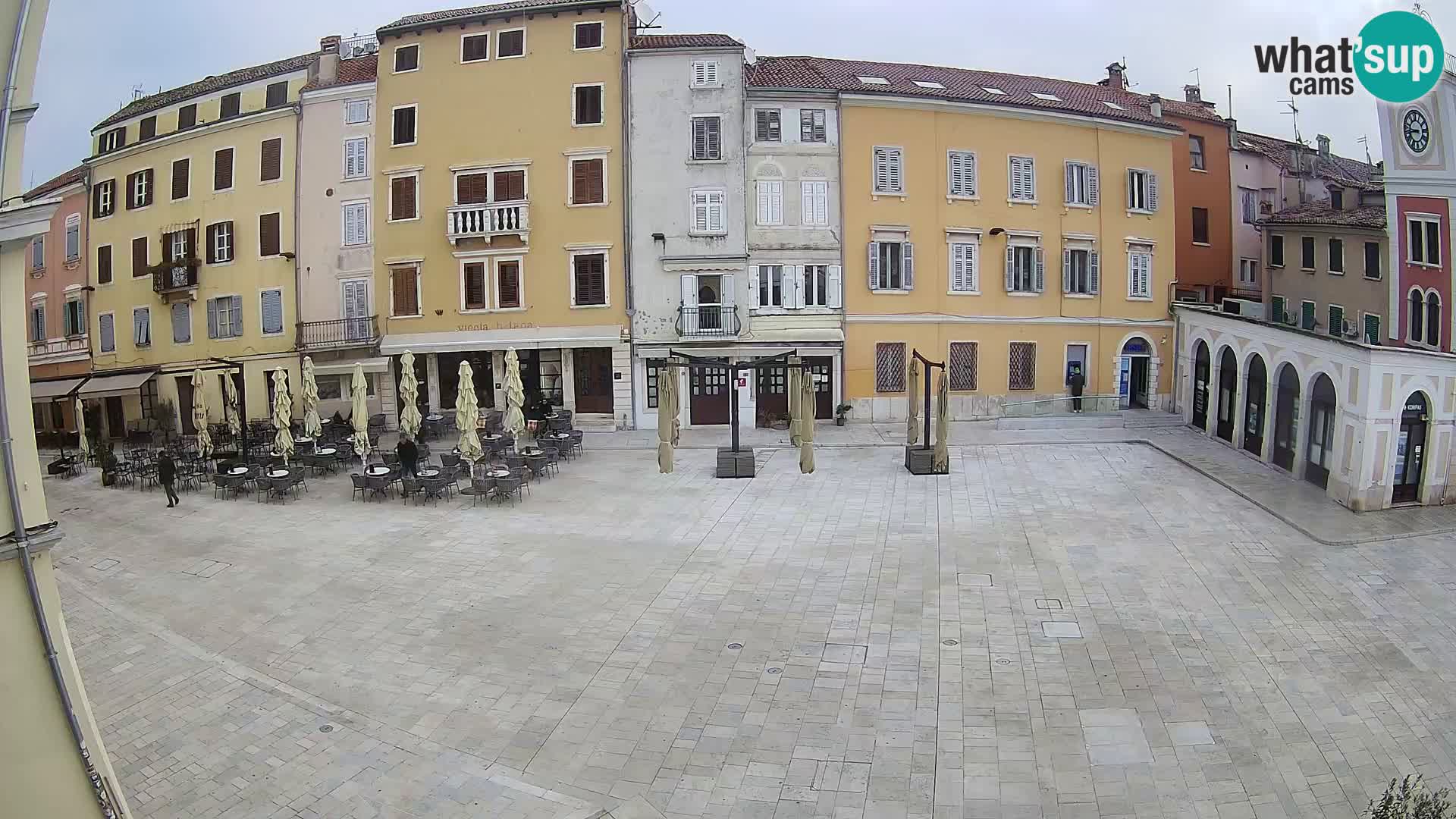 Rovinj Center Webcam – Main Square