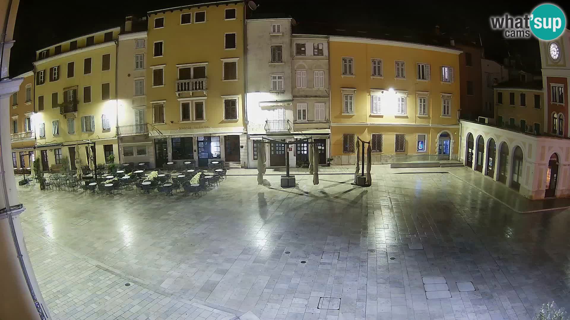 Webcam Rovinj Center – Plaza Principal