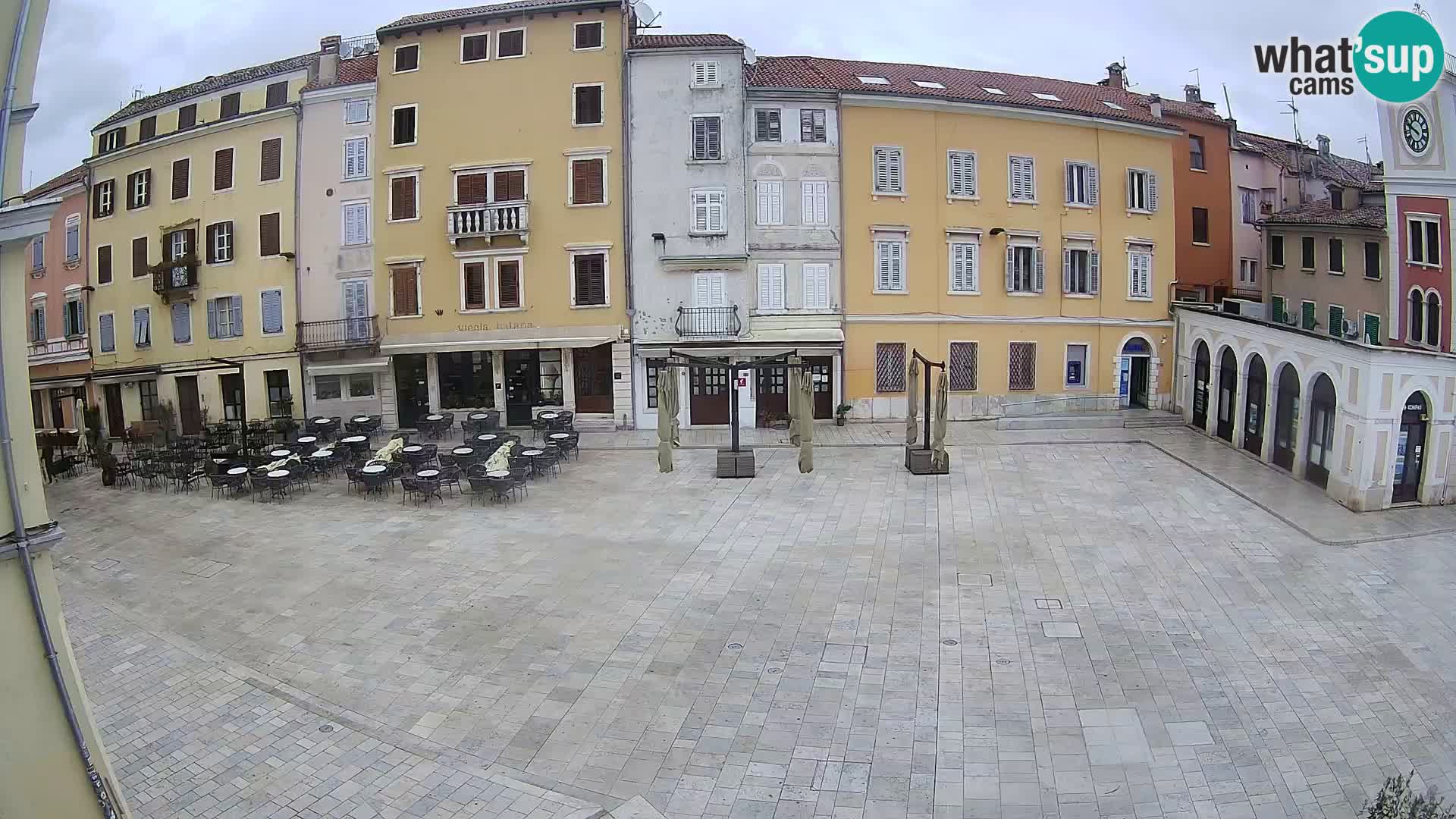 Rovinj Center Webcam – Main Square