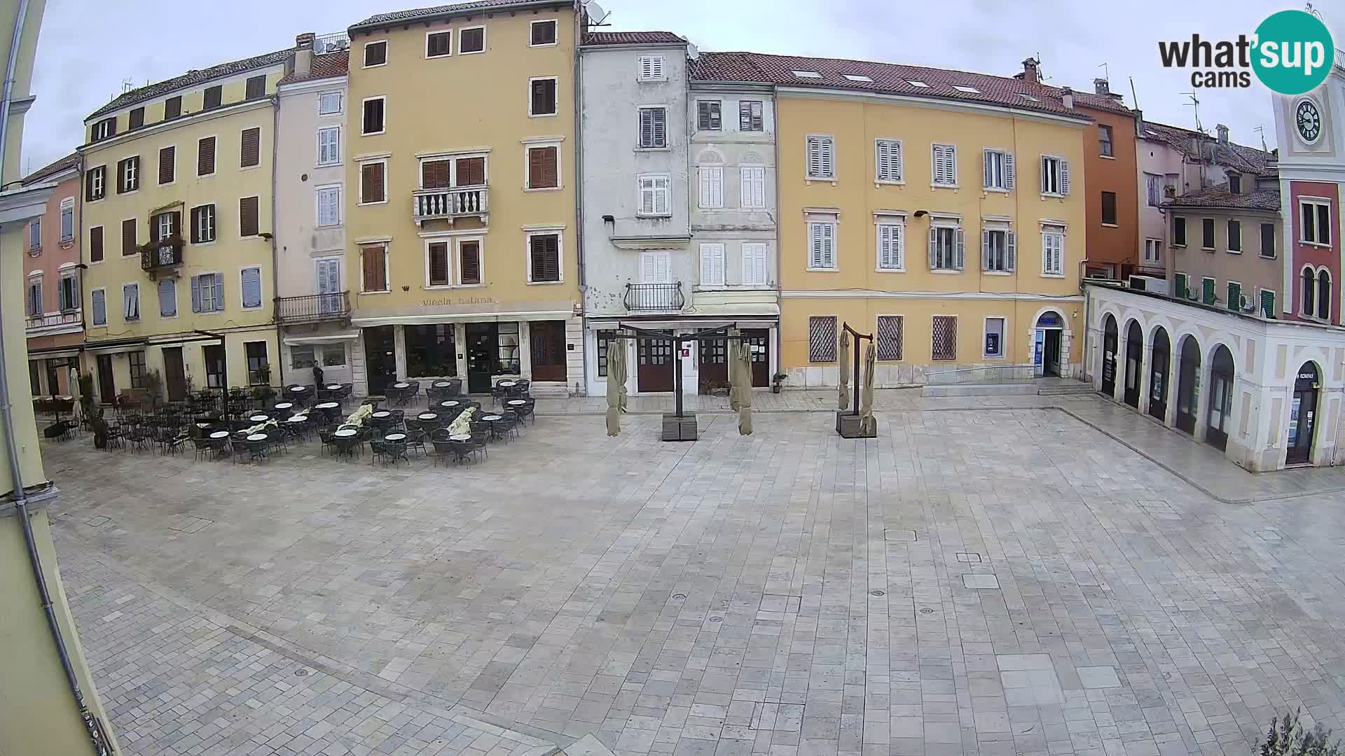 Webcam Rovigno Centro – Piazza Centrale