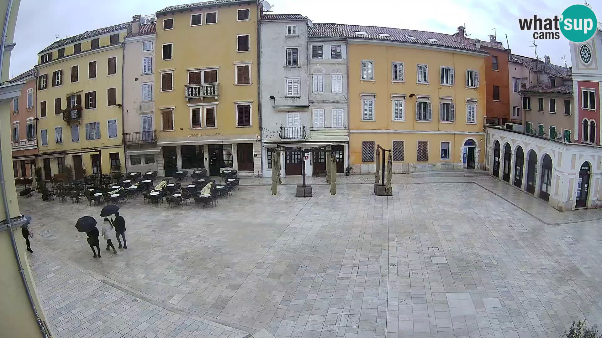Webcam Rovinj Zentrum – Hauptplatz in Echtzeit