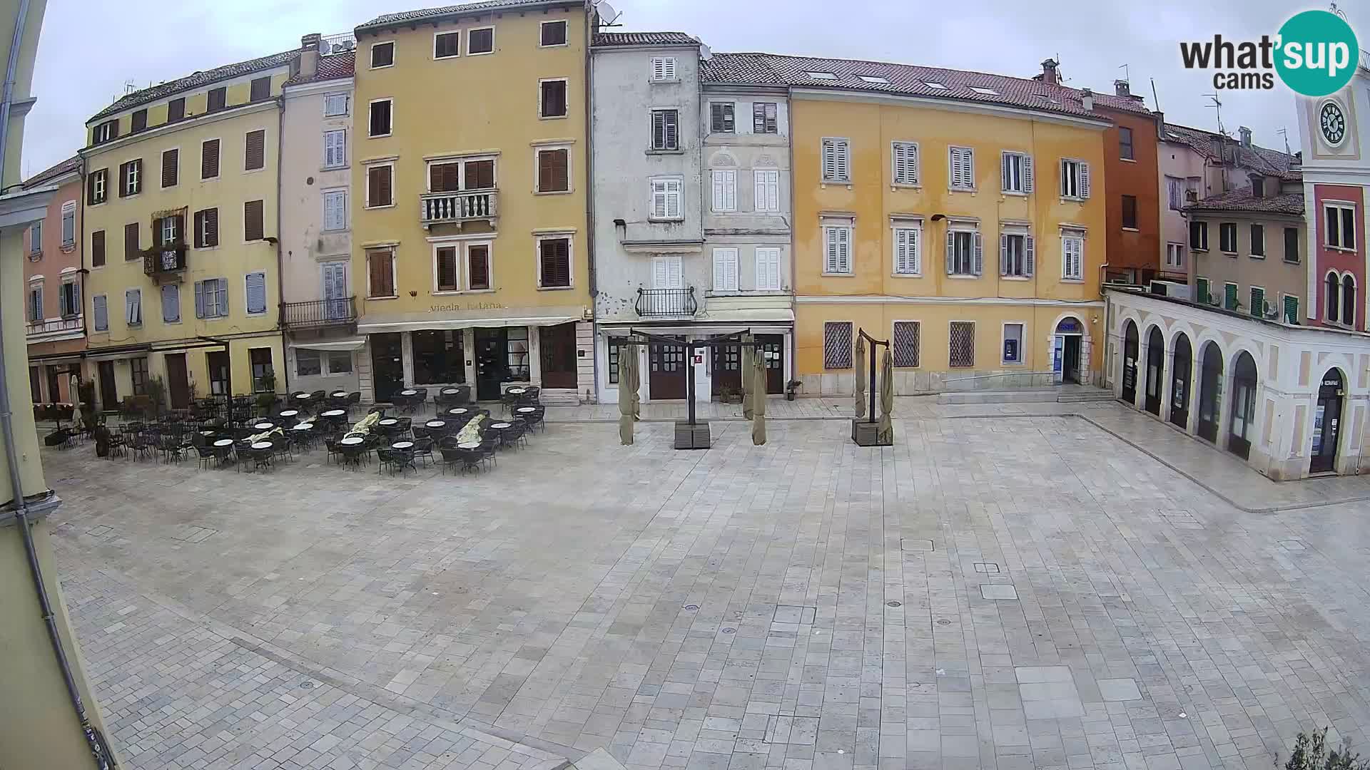 Rovinj Center Webcam – Main Square