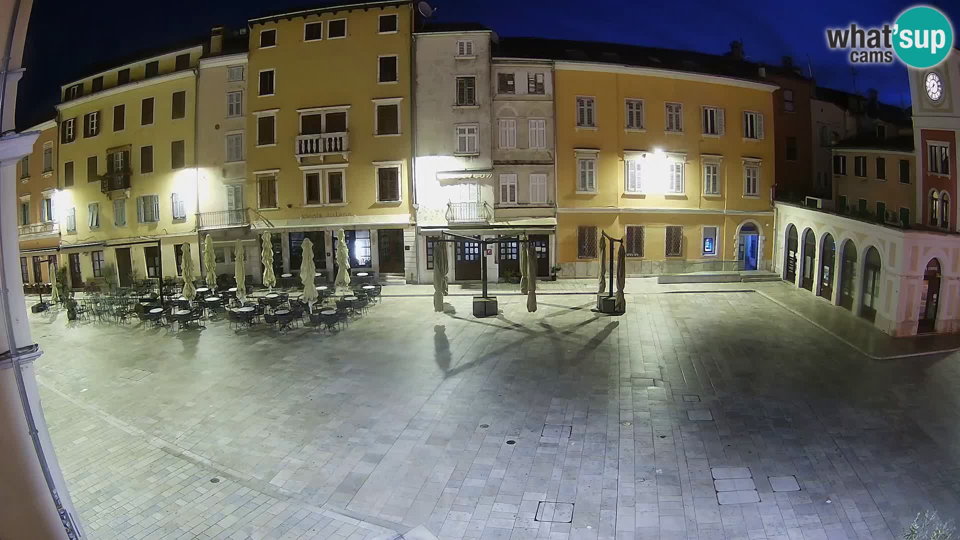 Webcam Rovinj Center – Plaza Principal