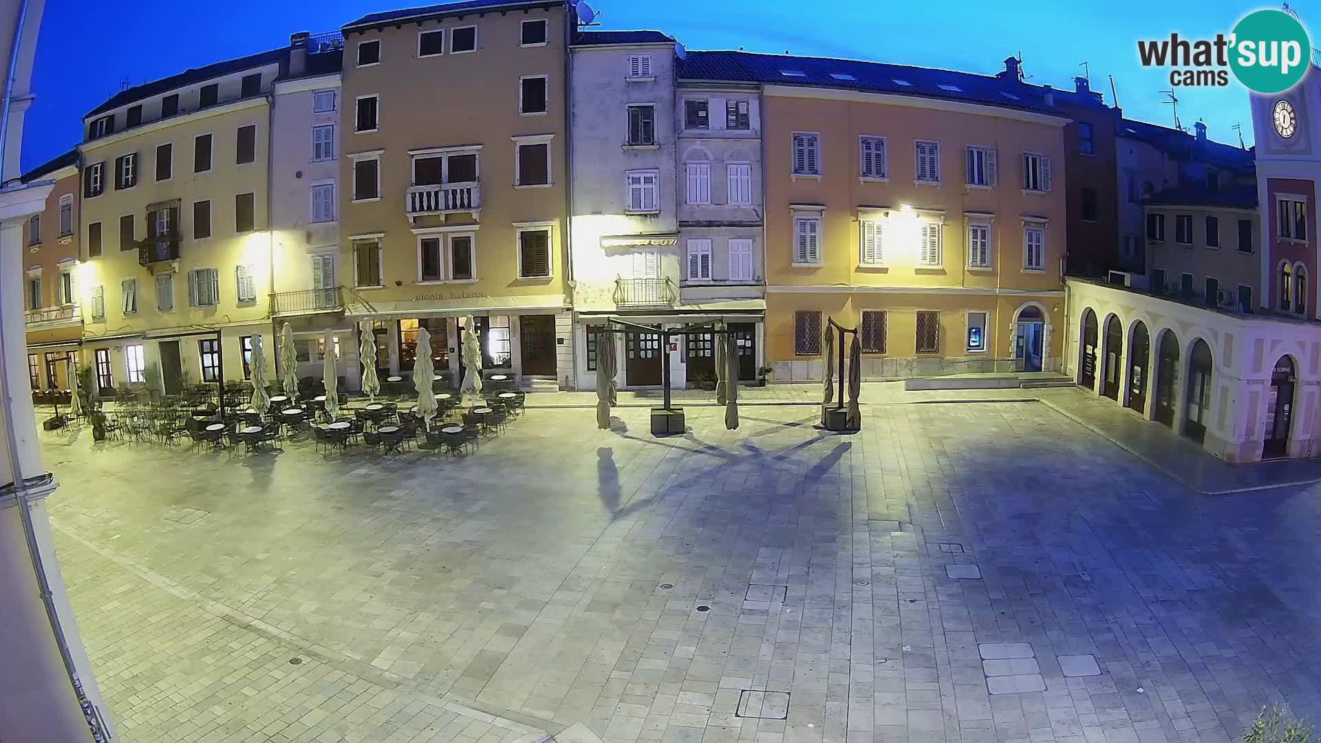 Webcam Rovinj Zentrum – Hauptplatz in Echtzeit