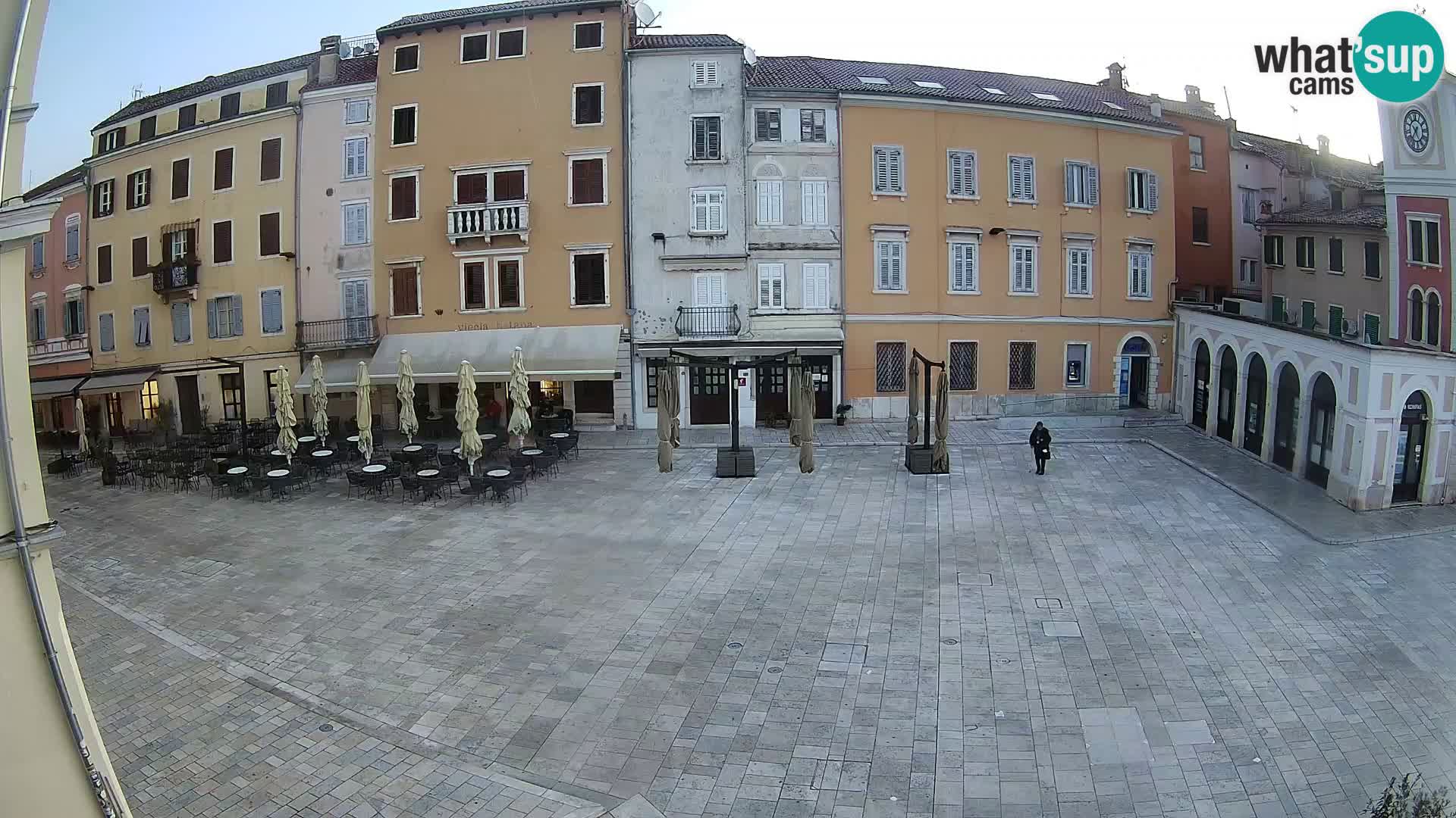Webcam Rovinj Center – Plaza Principal
