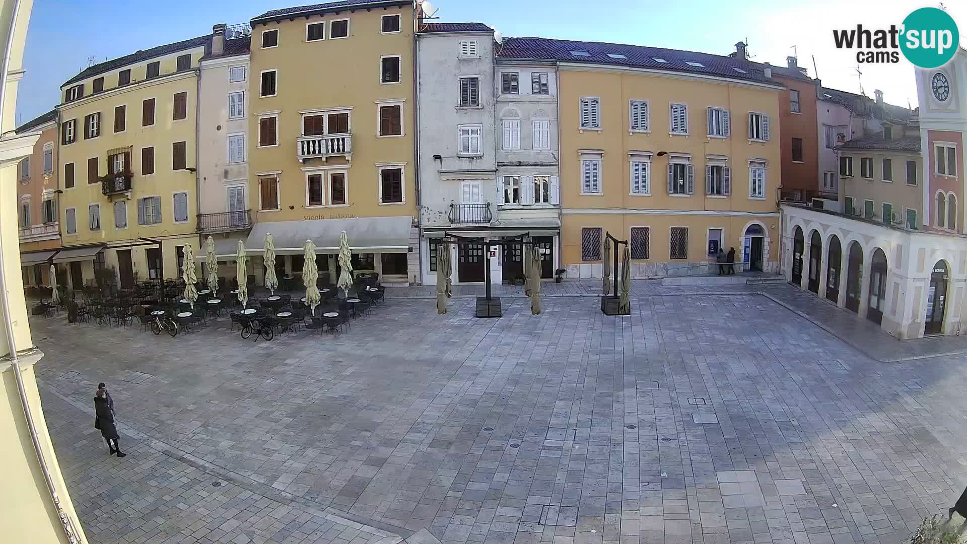 Webcam Rovinj Center – Plaza Principal
