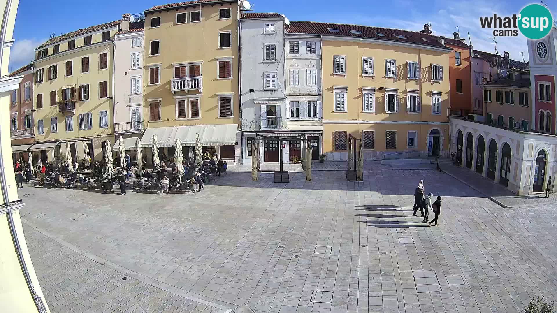 Webcam Rovinj Centre – Place Principale