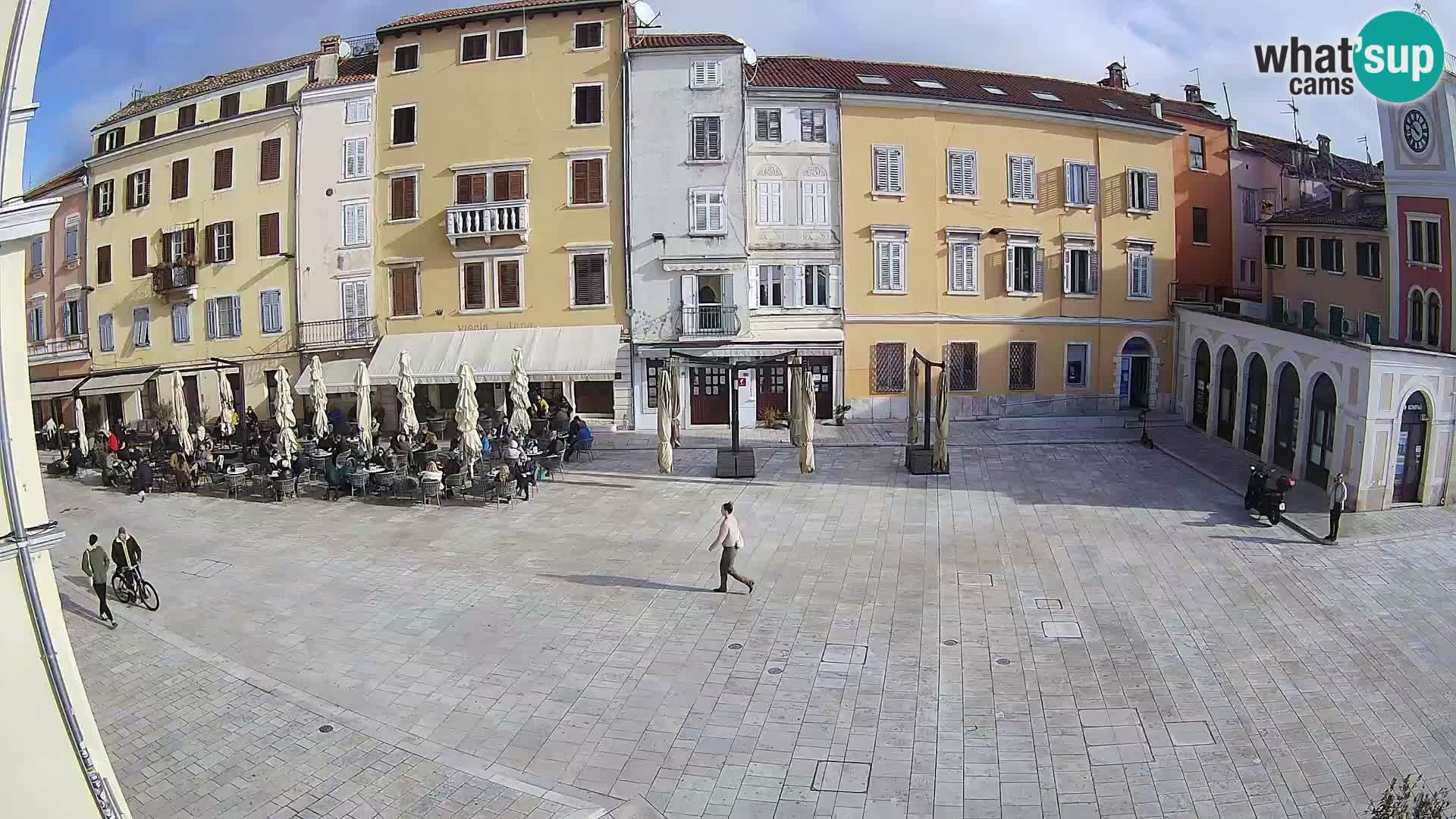 Webcam Rovinj Center – Plaza Principal