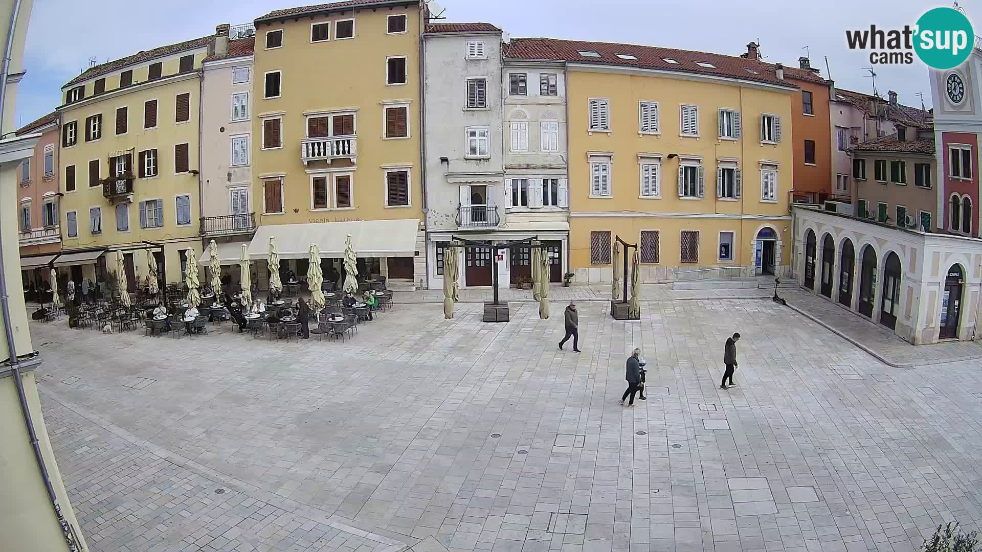 Webcam Rovinj Centre – Place Principale