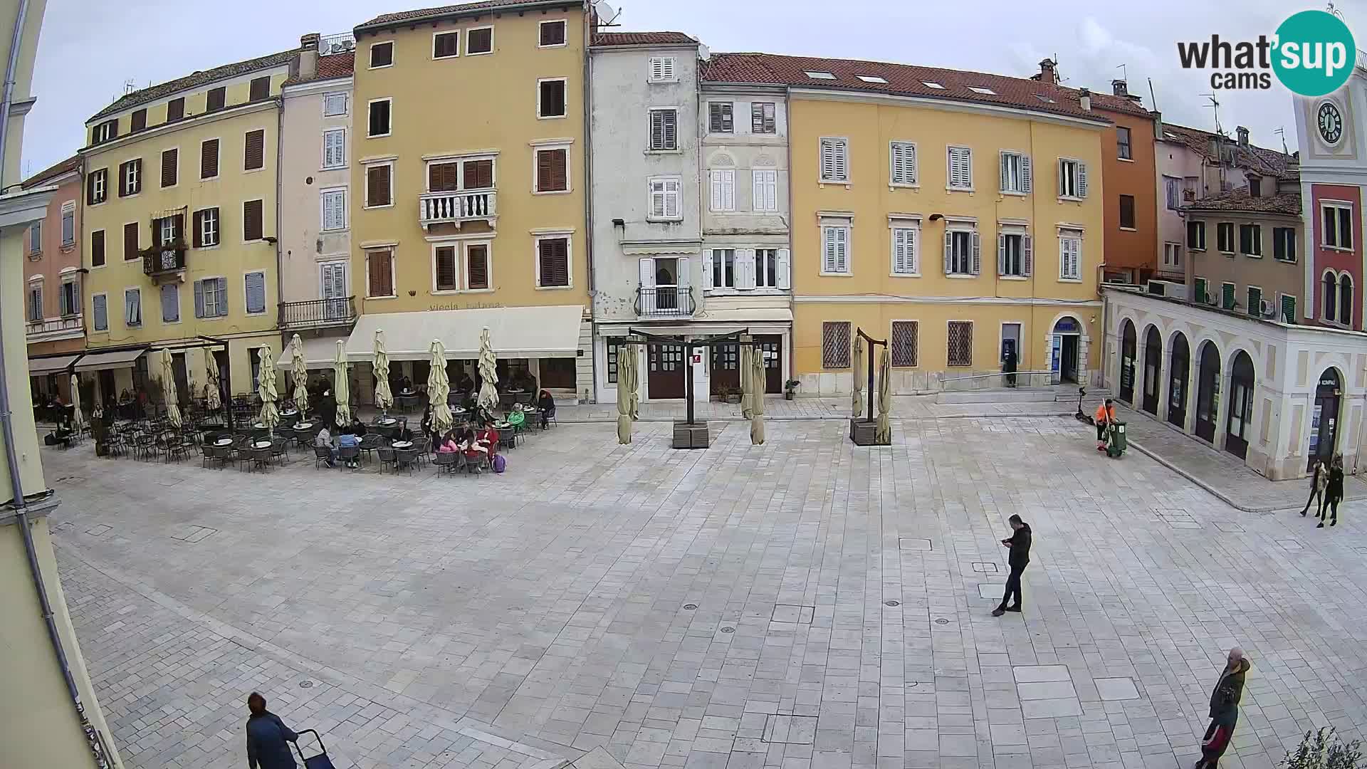 Webcam Rovinj Center – Plaza Principal