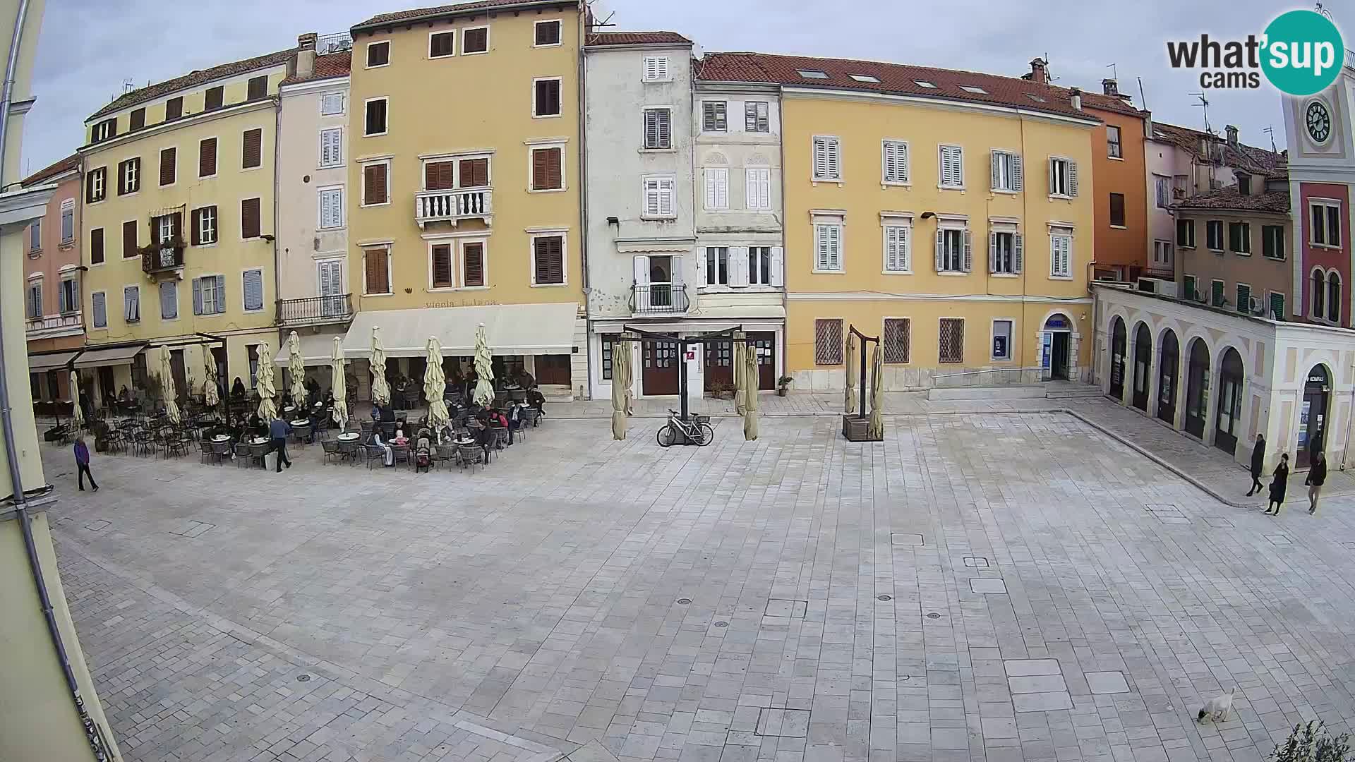 Spletna kamera Rovinj Center – Glavni trg
