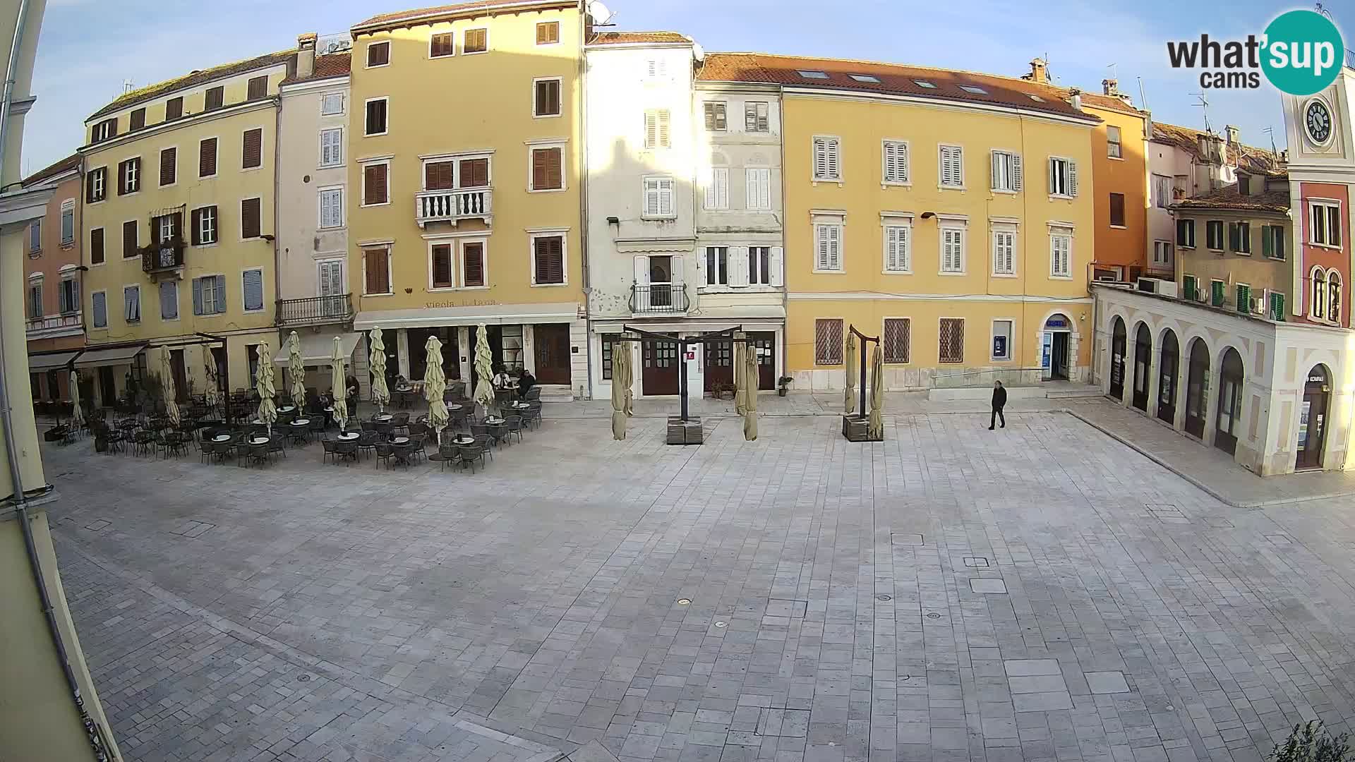 Webcam Rovinj Center – Plaza Principal