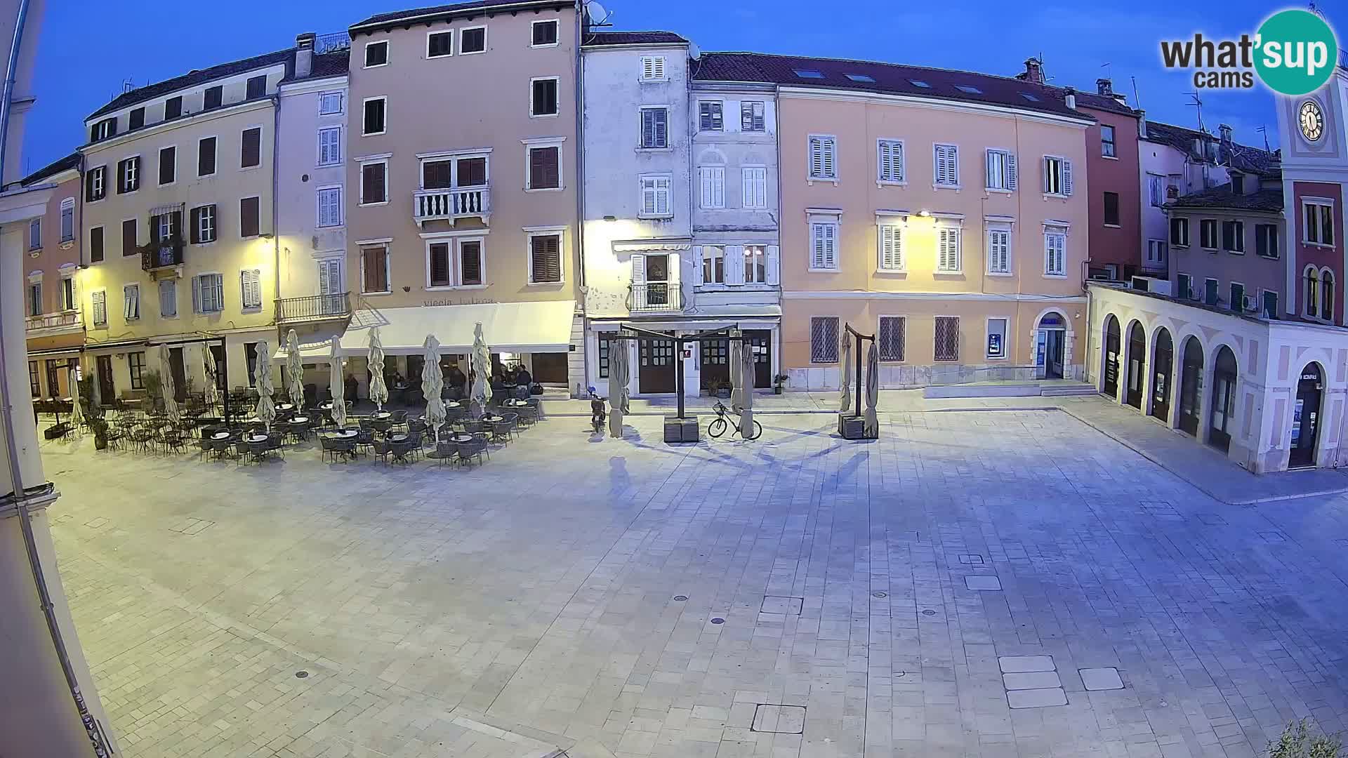 Webcam Rovinj Center – Plaza Principal