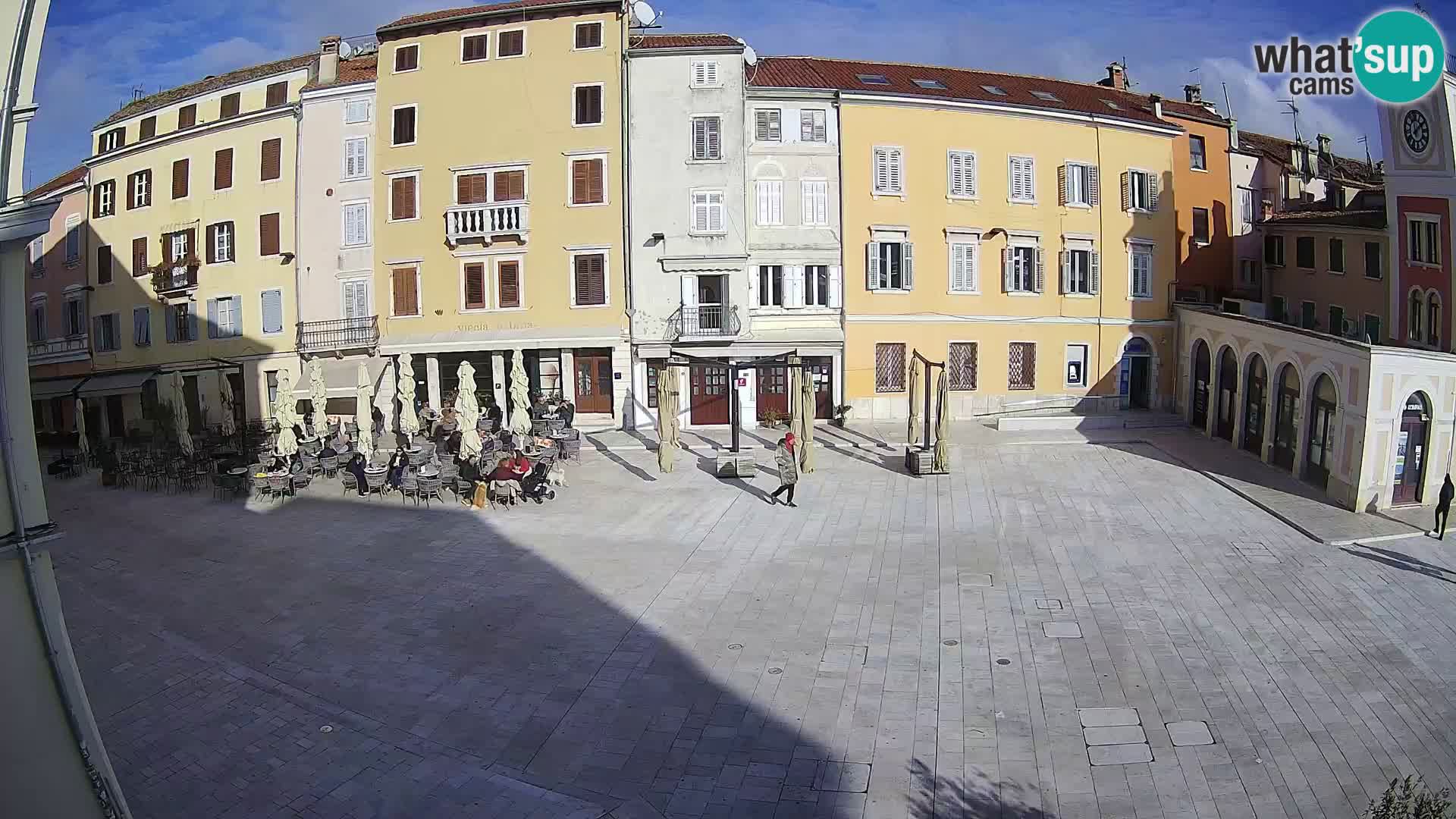 Webcam Rovinj Zentrum – Hauptplatz in Echtzeit