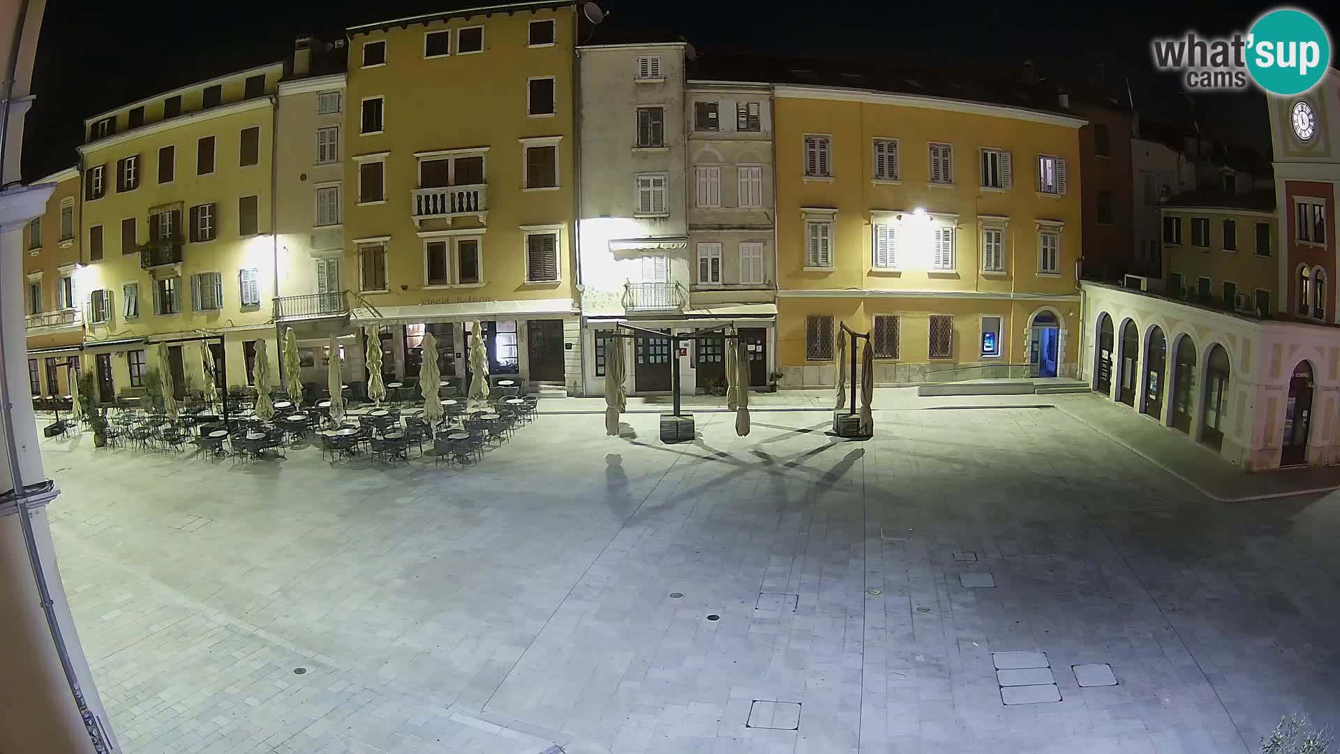 Webcam Rovinj Zentrum – Hauptplatz in Echtzeit