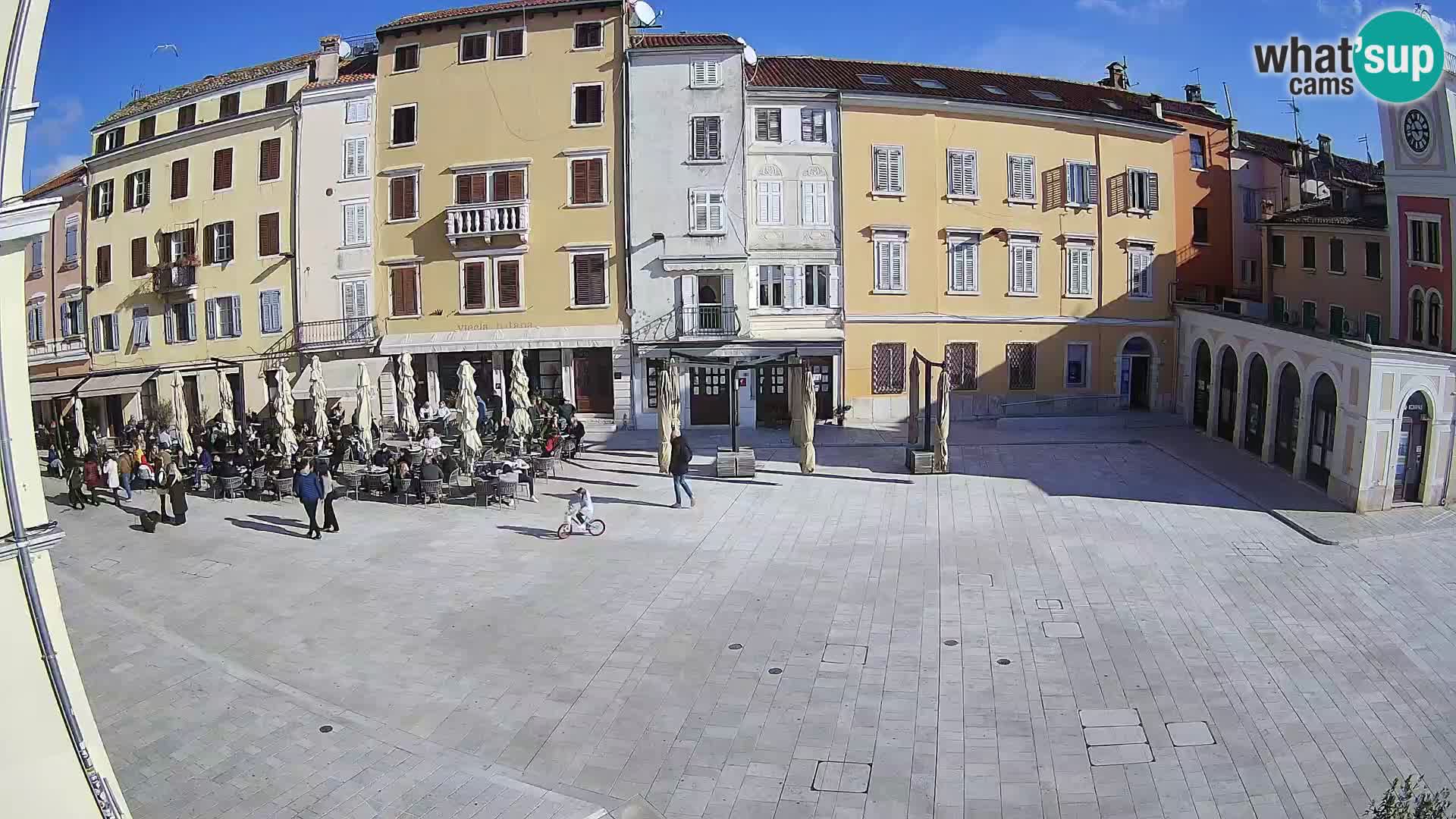 Rovinj Center Webcam – Main Square
