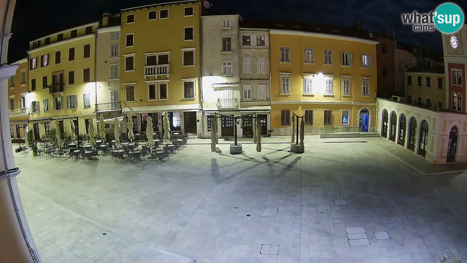 Webcam Rovinj Zentrum – Hauptplatz in Echtzeit