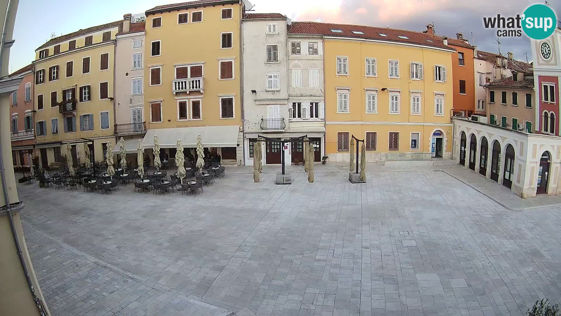 Webcam Rovinj Center – Plaza Principal