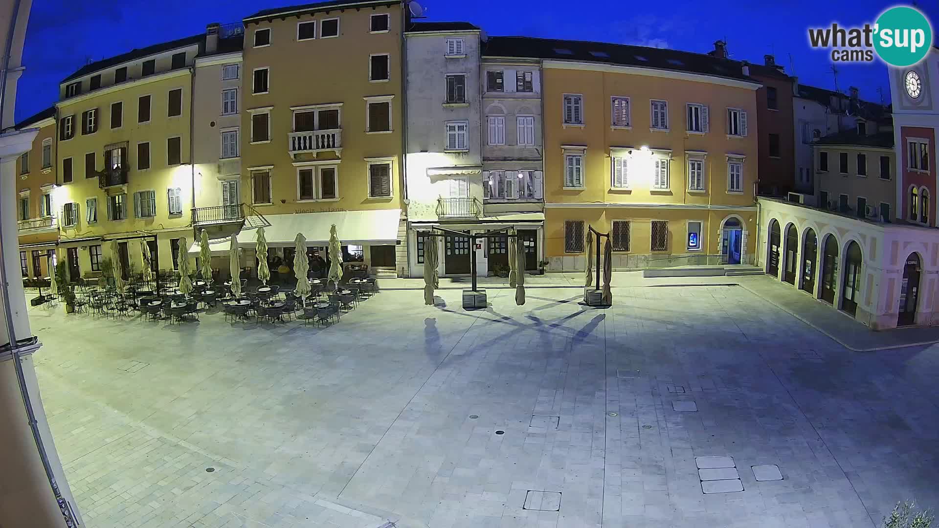 Webcam Rovinj Center – Plaza Principal