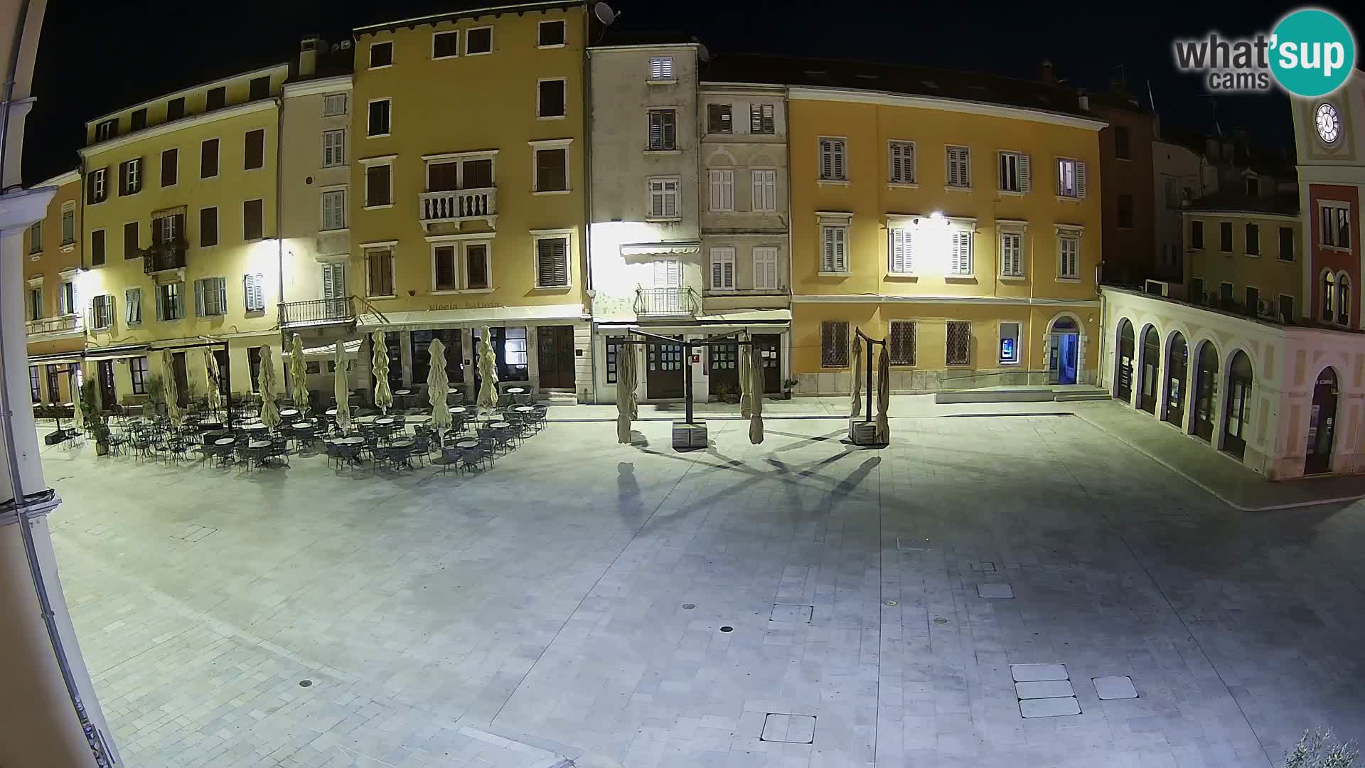 Webcam Rovinj Zentrum – Hauptplatz in Echtzeit