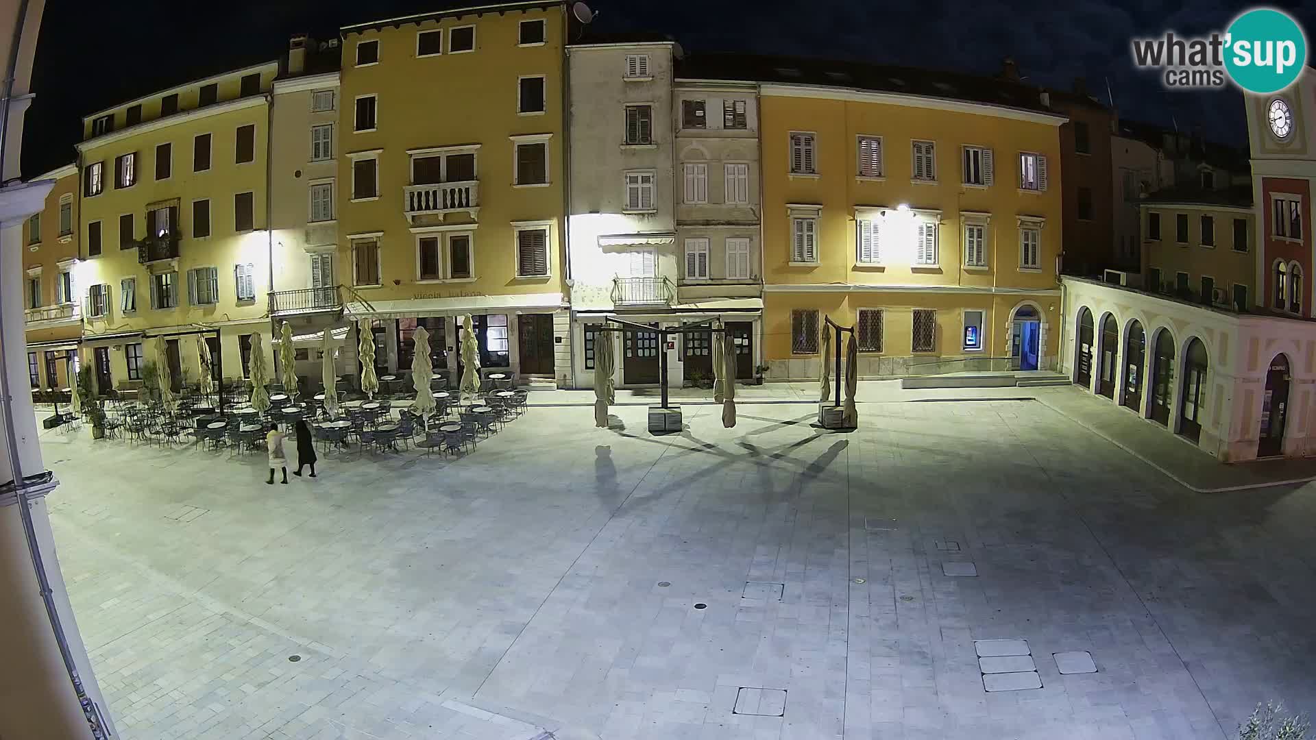 Webcam Rovinj Zentrum – Hauptplatz in Echtzeit