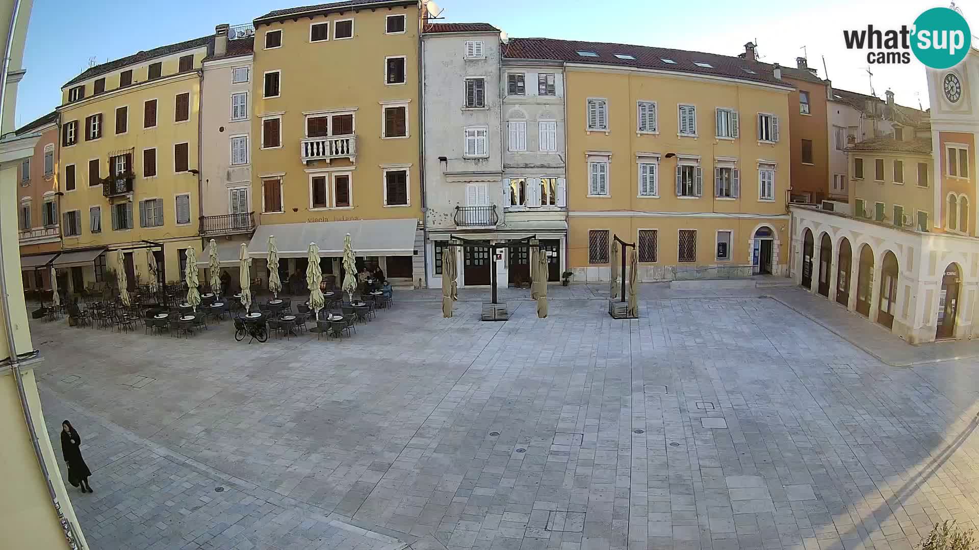 Webcam Rovinj Zentrum – Hauptplatz in Echtzeit
