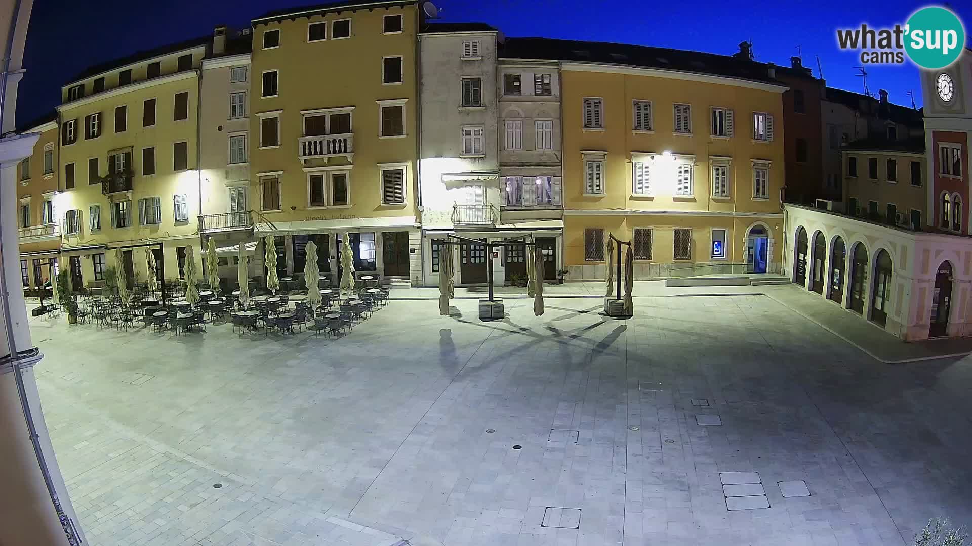 Webcam Rovinj Center – Plaza Principal