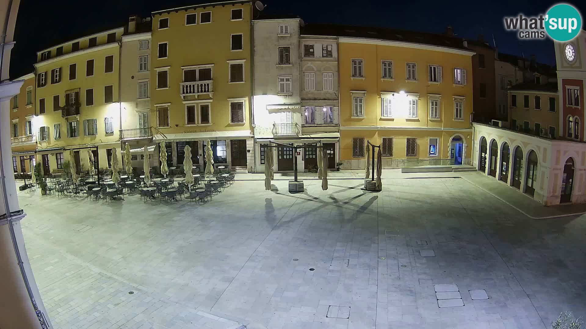 Webcam Rovinj Zentrum – Hauptplatz in Echtzeit
